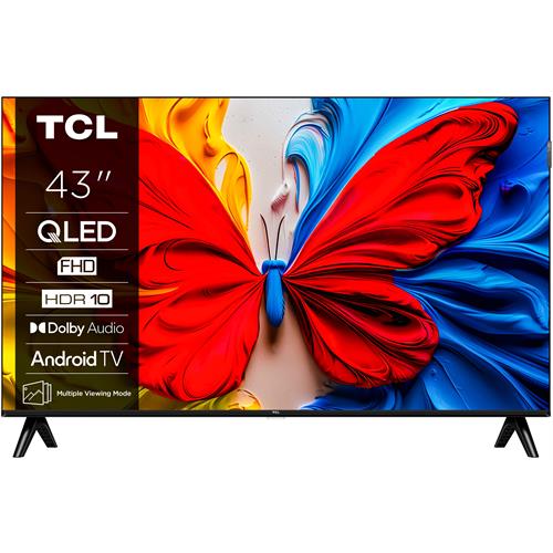 TCL Smart TV QLED 43" FHD Google HDMI  43S5K