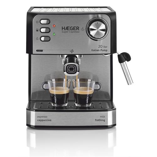 Haeger Máquina de Café Expresso Manual Super Expresso - 850 w