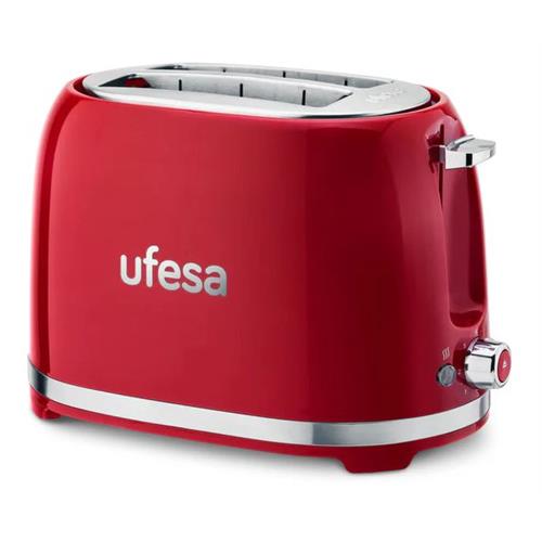 Ufesa Torradeira Classic Pinup 850W - Vermelha