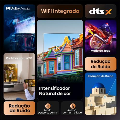 Hisense Smart TV LED 40" FHD 2HDMI USB 40A4Q