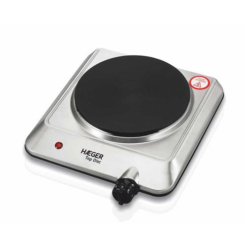 Haeger Placa Elétrica Portátil 1 Disco 1500W - Inox