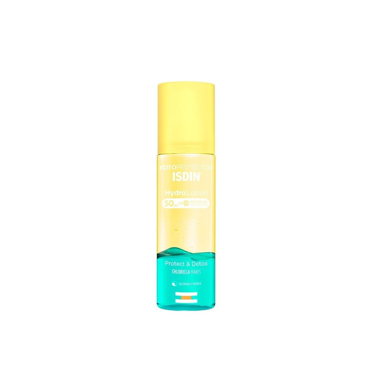 ISDIN Fotoprotector Hydro Loção Protect & Detox SPF50 200ml