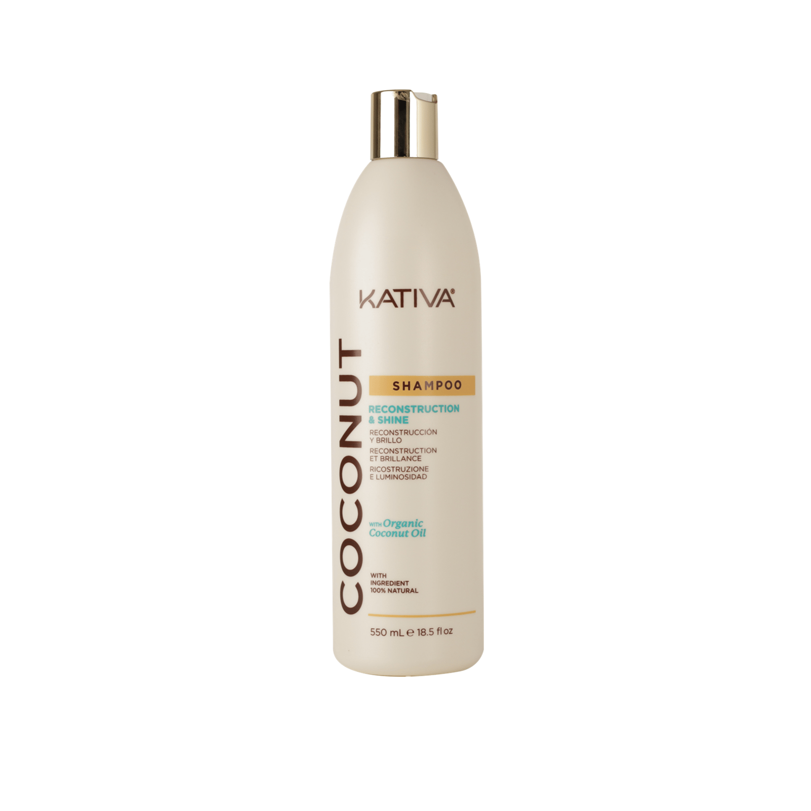 Kativa Coconut Reconstruction &amp; Shine Champô 550ml