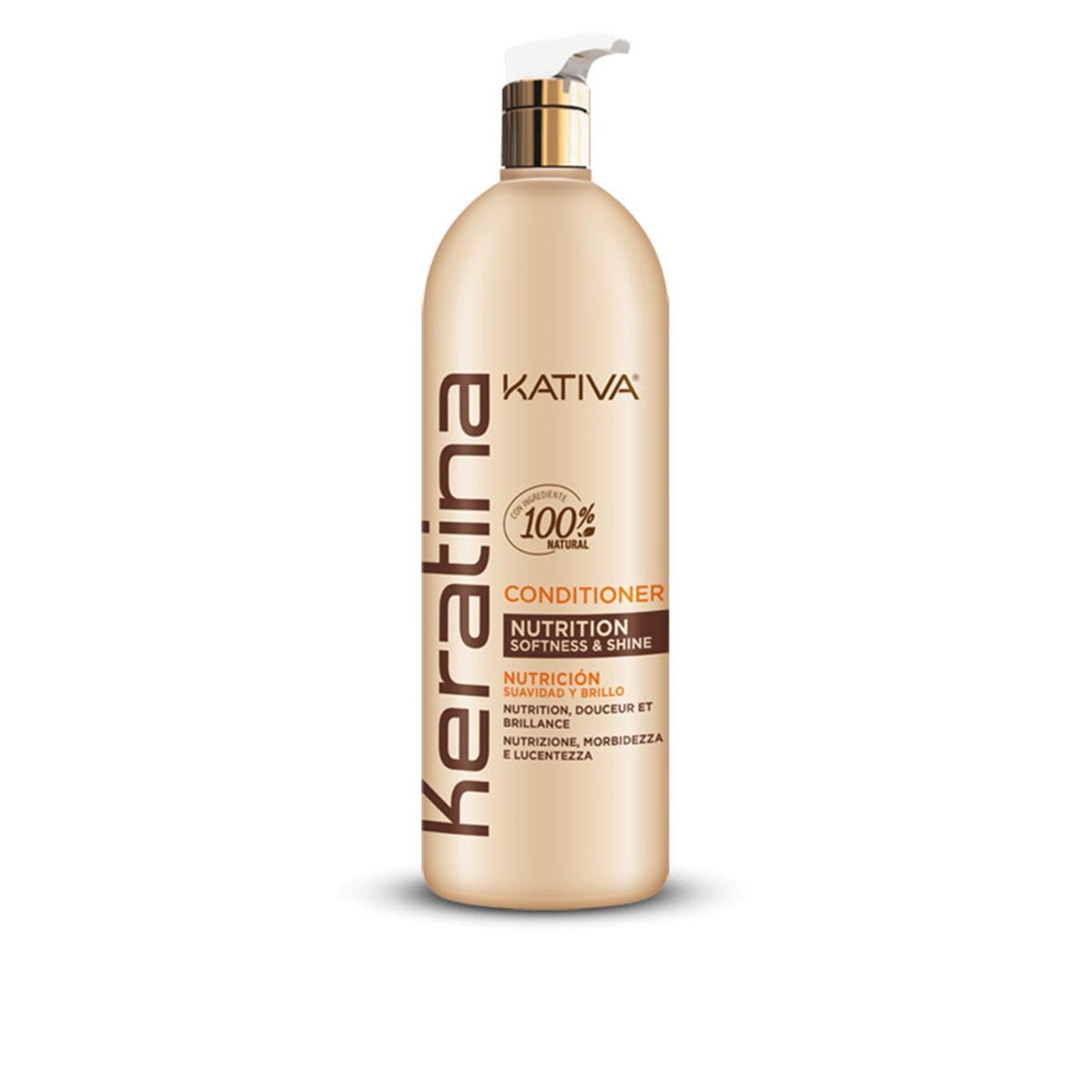 Kativa Keratin Nutrition Softness &amp; Shine Amaciador 1L