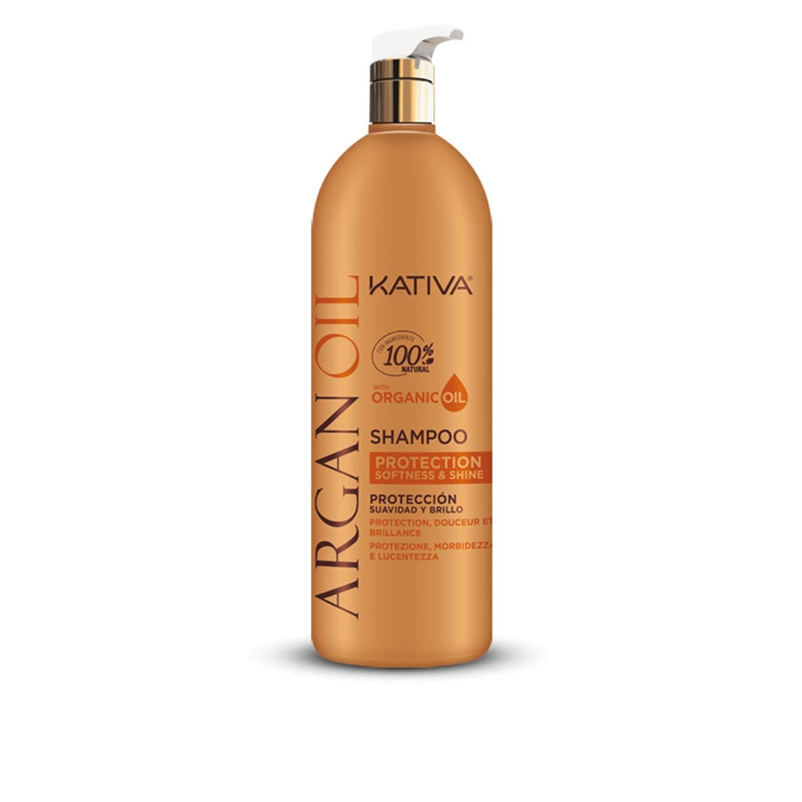 Kativa Argan Oil Protection Softness &amp; Shine Champô 1L