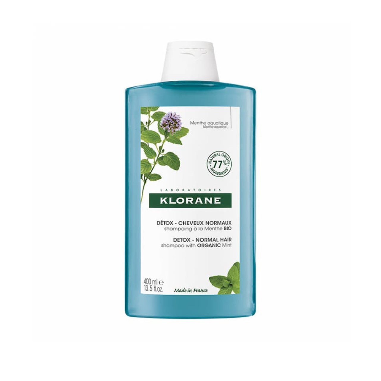 Klorane Anti-Pollution Detox Champô with Aquatic Mint 400ml