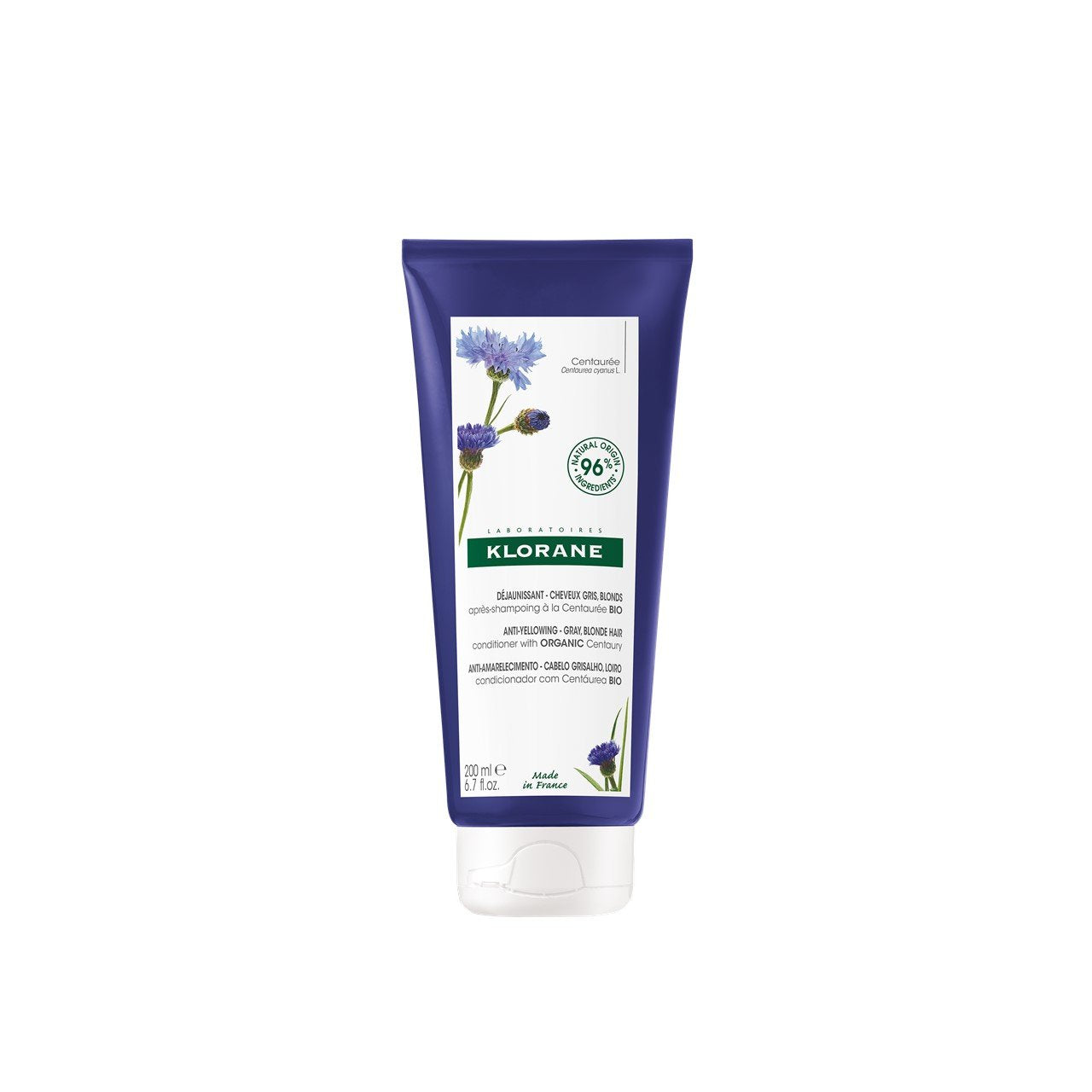 Klorane Anti-Yellowing Amaciador with Centaury 200ml