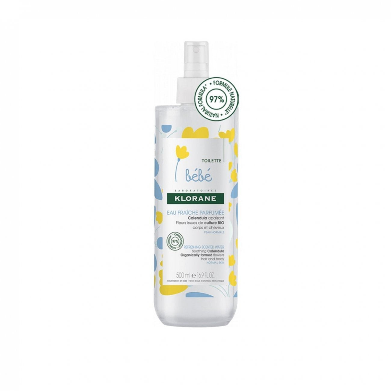 Klorane Baby Refreshing Scented Water 500ml