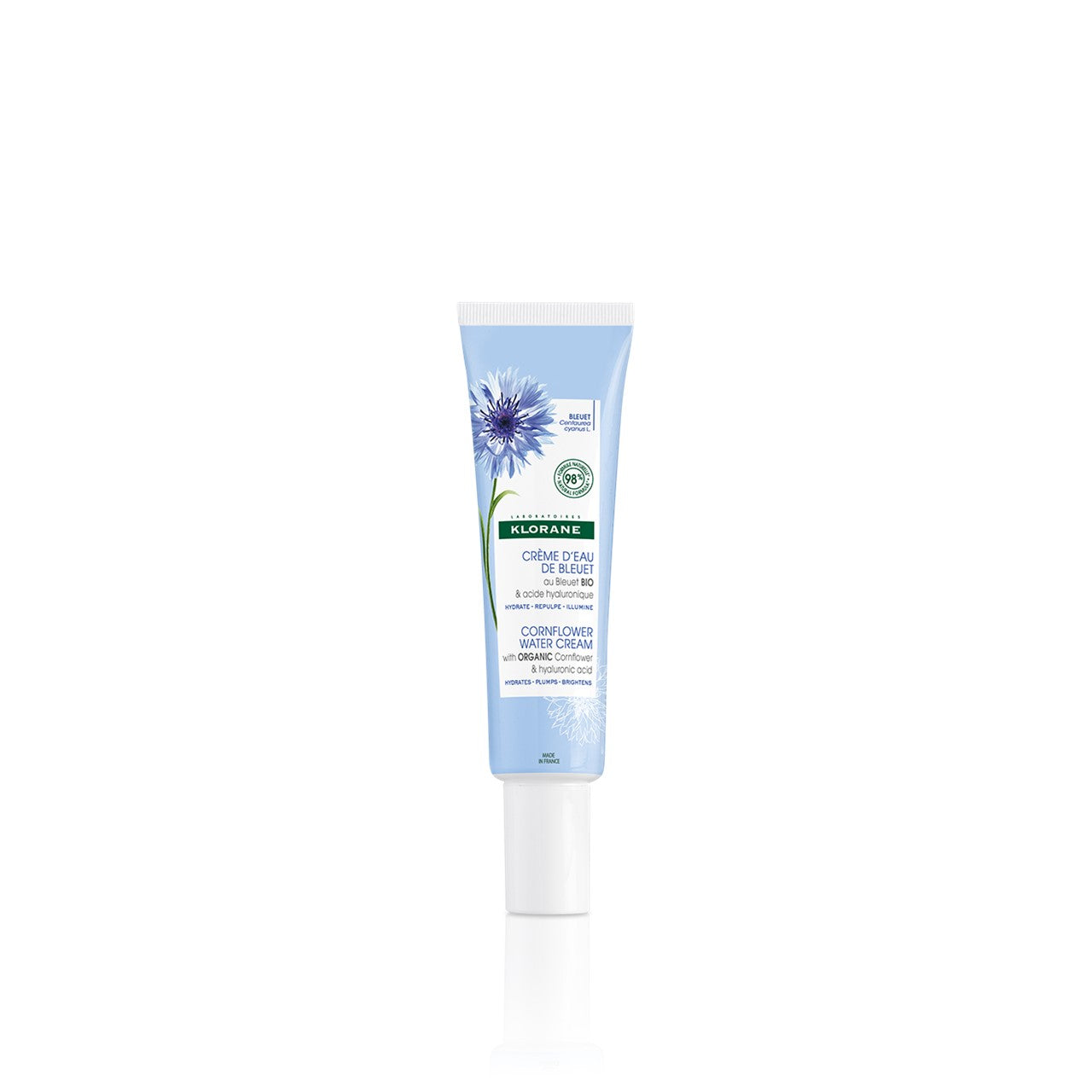 Klorane Cornflower Water Creme with Organic Cornflower 30ml
