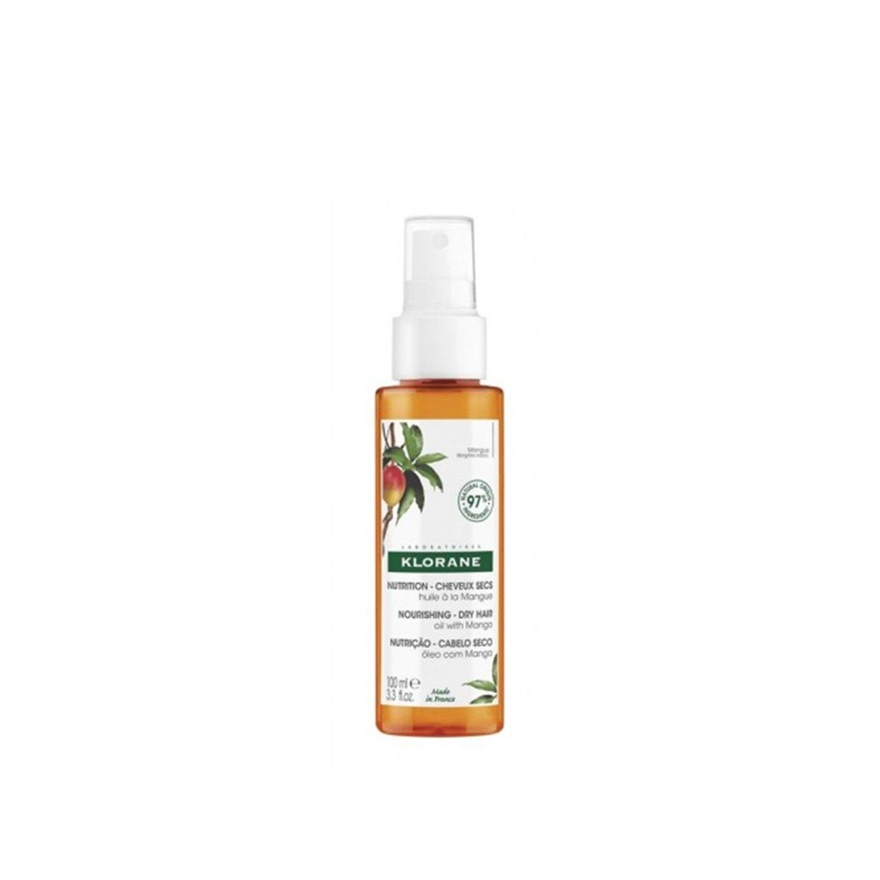 Klorane Nourishing Dry Hair Oil With Mango 100ml