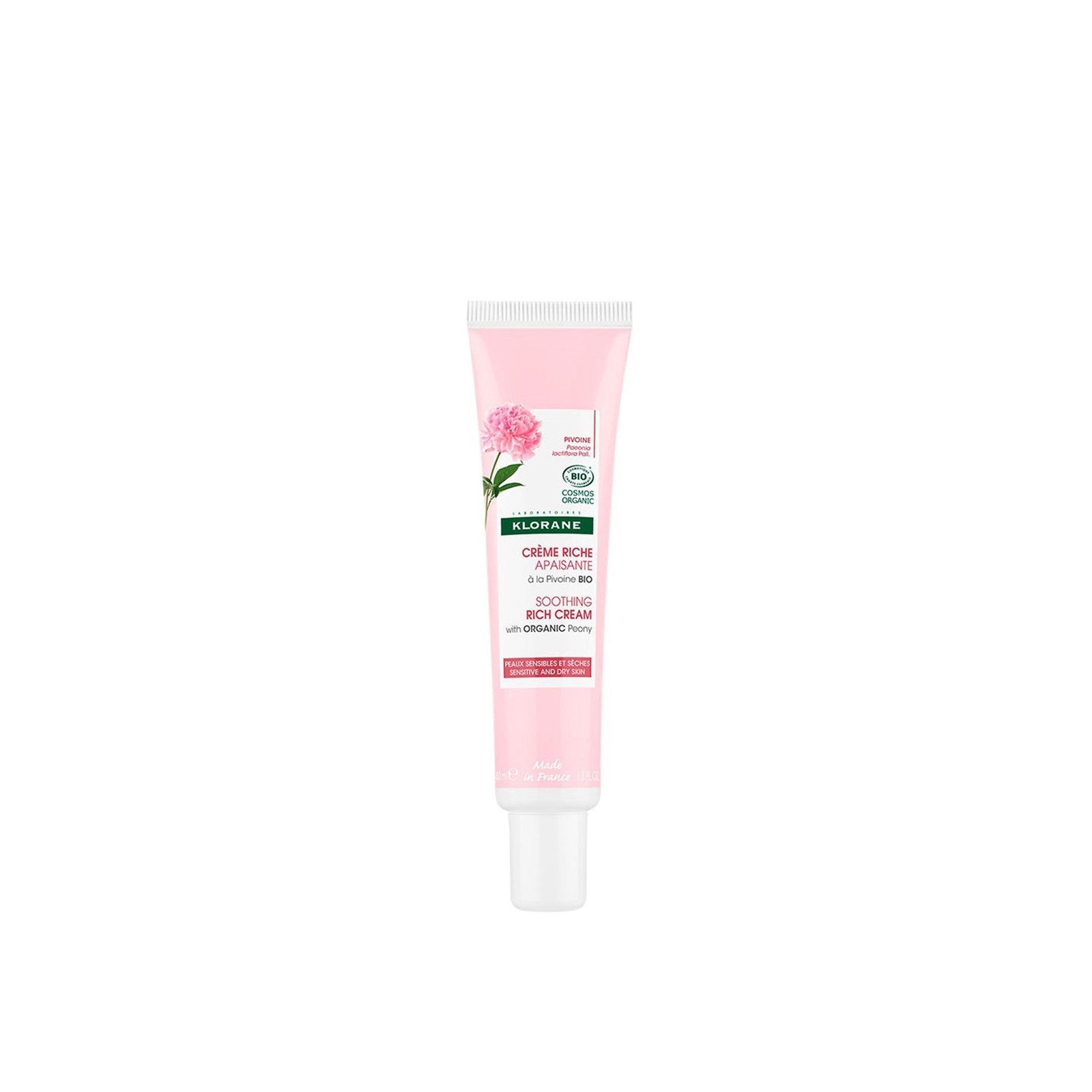 Klorane Soothing Rich Creme with Peony 40ml