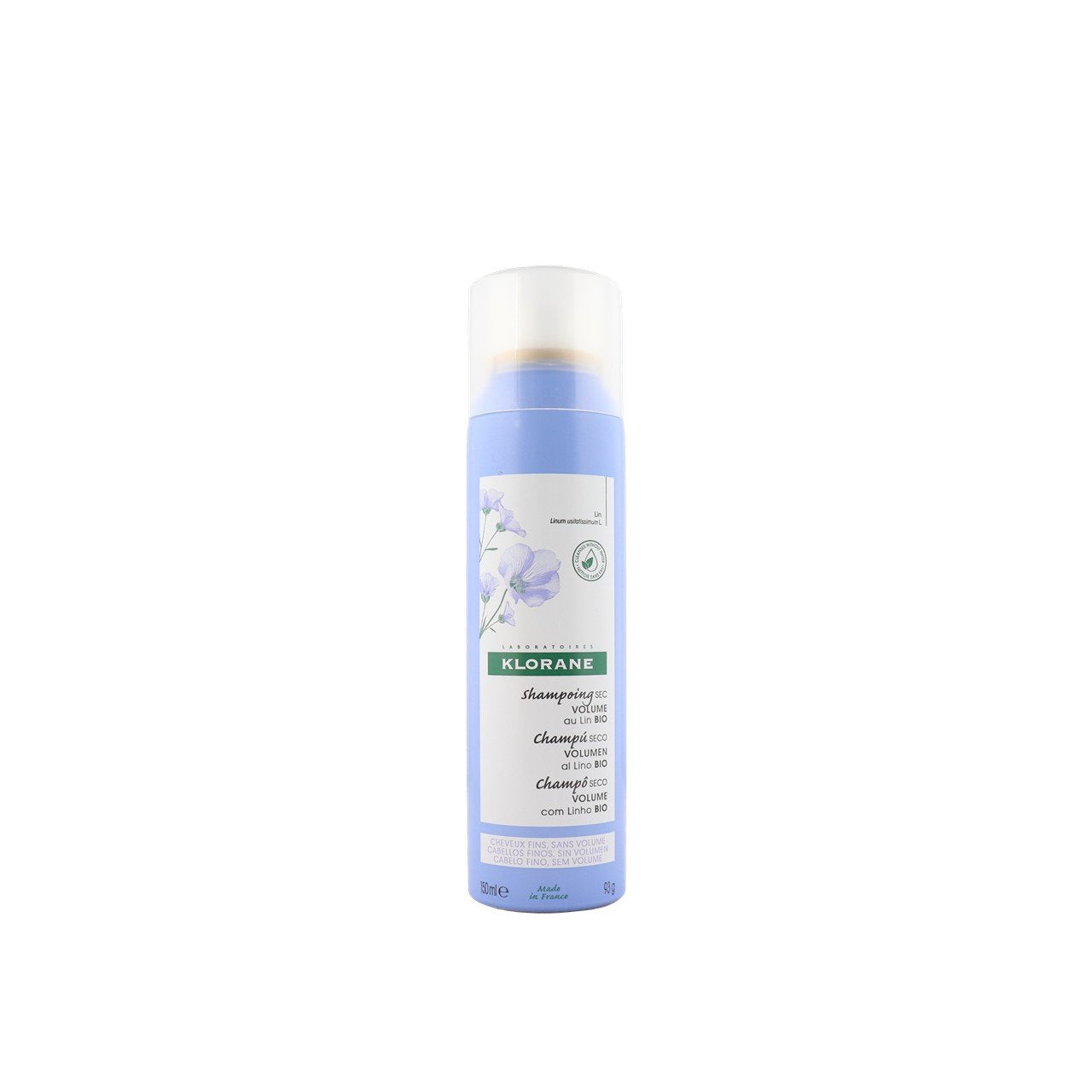 Klorane Volume champô seco with Flax Fiber 150ml