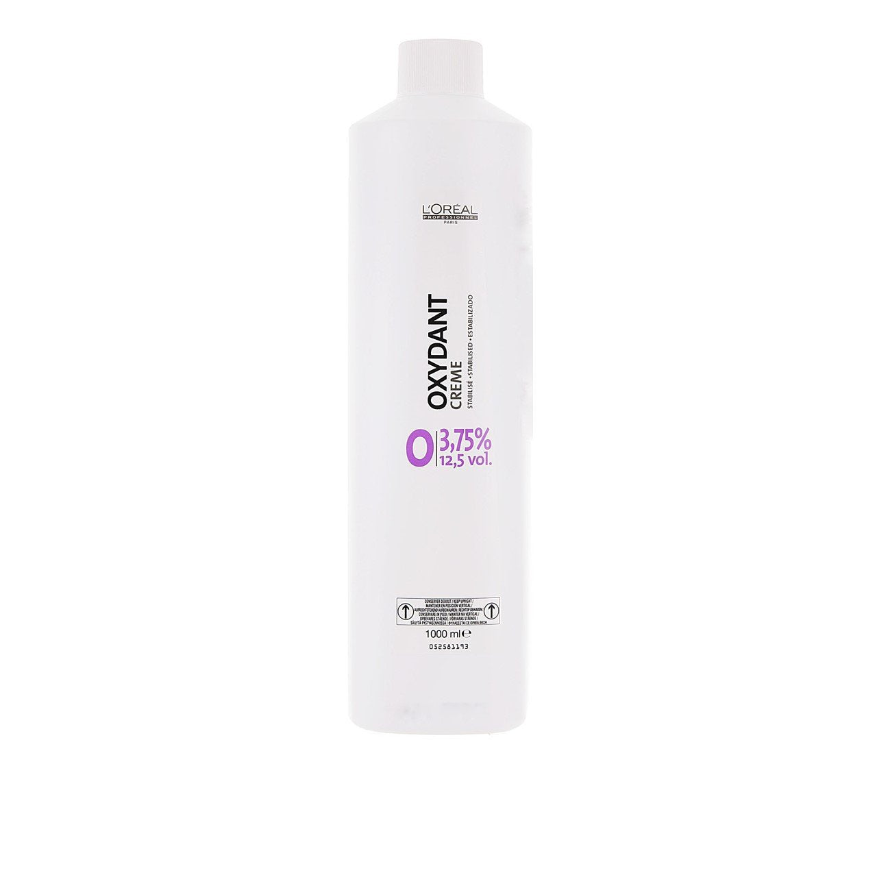 L'Oréal Professionnel Oxydant Creme 0 3.75% 12.5 Vol. 1L (33.81 fl oz)