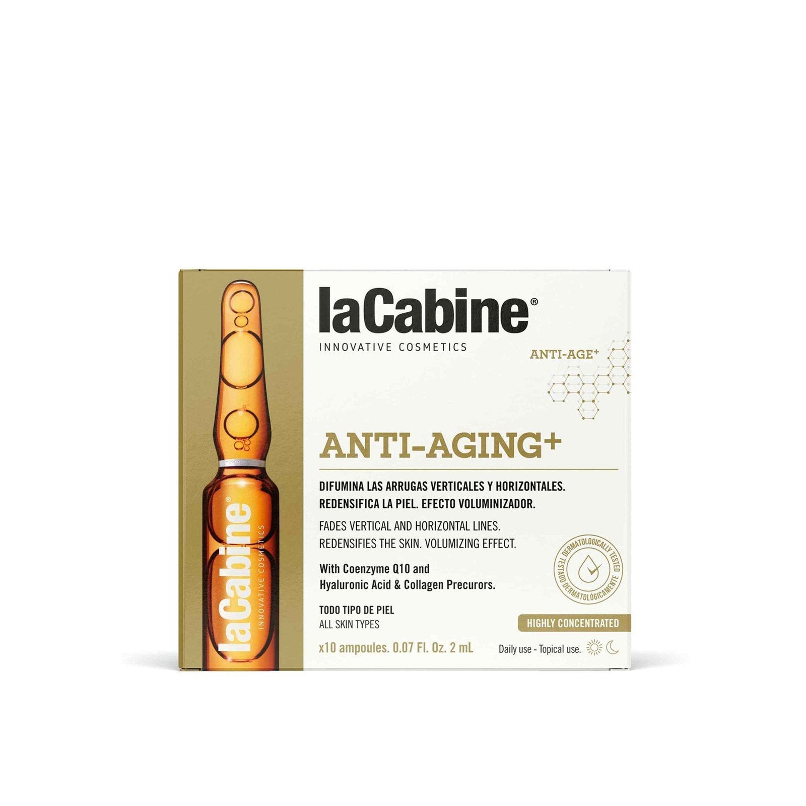 La Cabine Anti-Aging+ Concentrated Ampolas 10x2ml