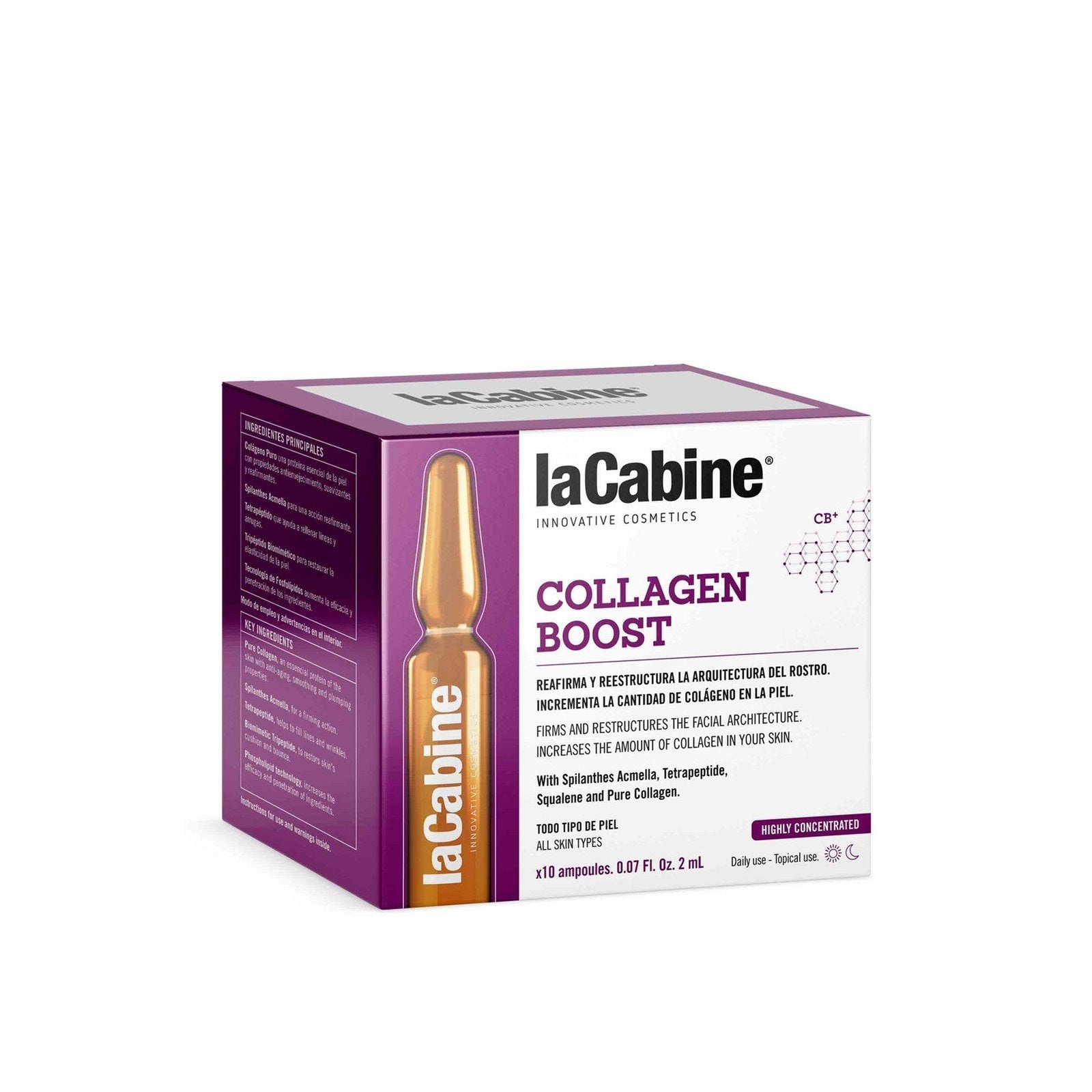 La Cabine Collagen Boost Concentrated Ampolas 10x2ml