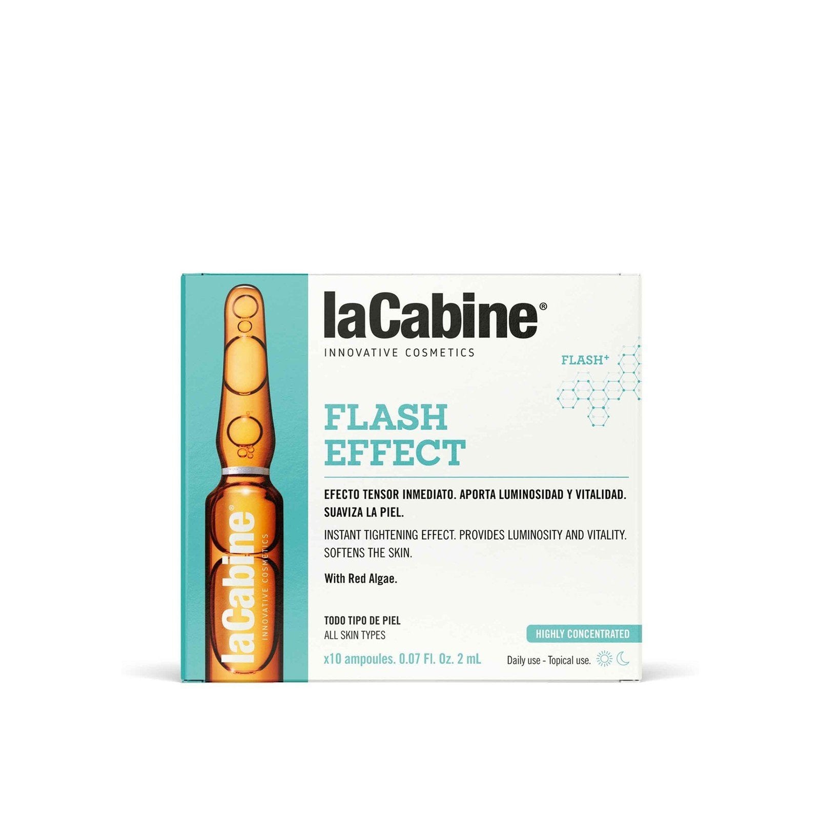 La Cabine Flash Effect Concentrated Ampolas 10x2ml