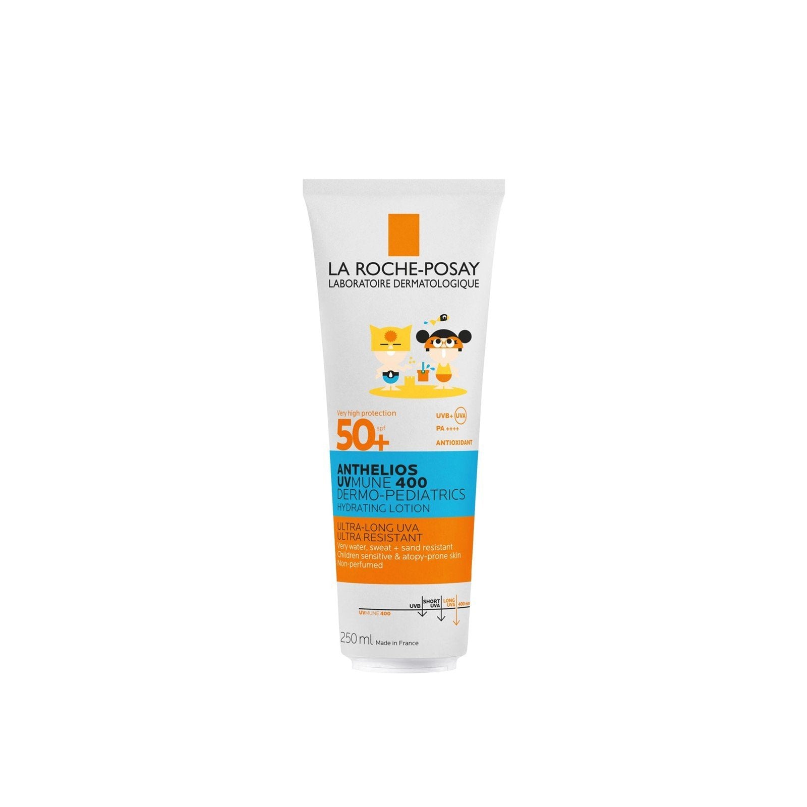 La Roche-Posay Anthelios UVMune 400 Dermo-Pediatrics Hydrating Loção SPF50+ 250ml