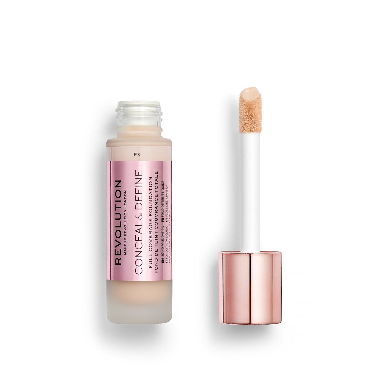 Makeup Revolution Conceal &amp; Define Base F3 23ml