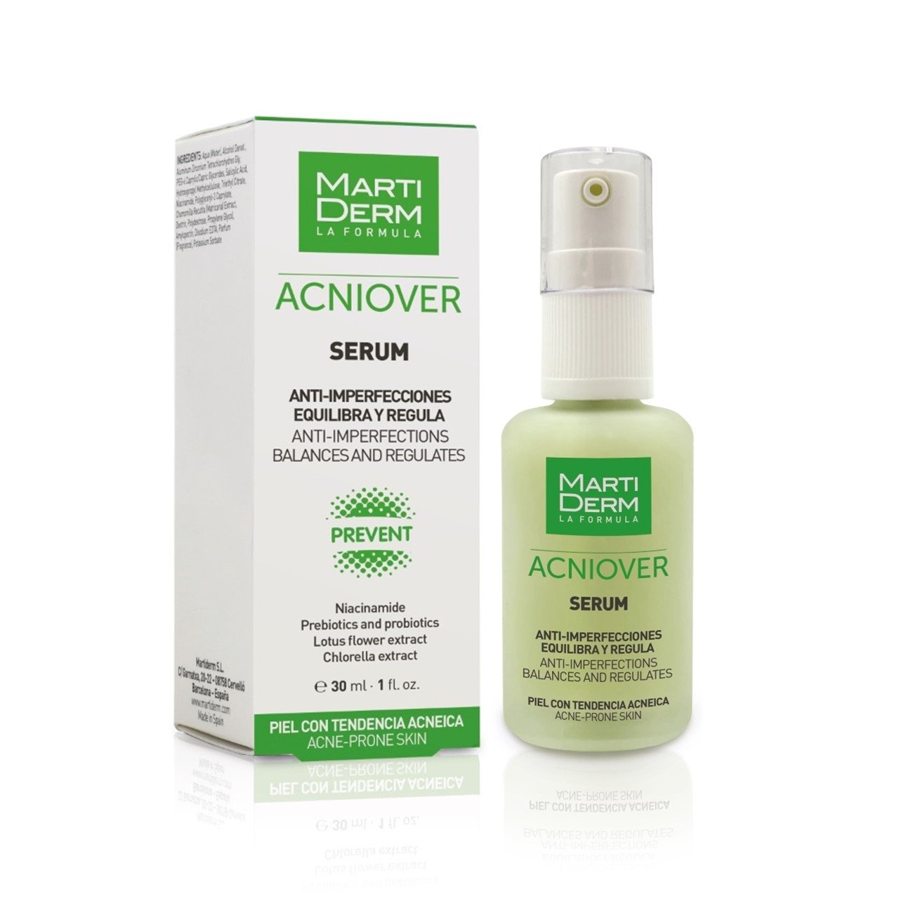 Martiderm Acniover Sérum Anti Imperfections Acne-Prone Skin 30ml