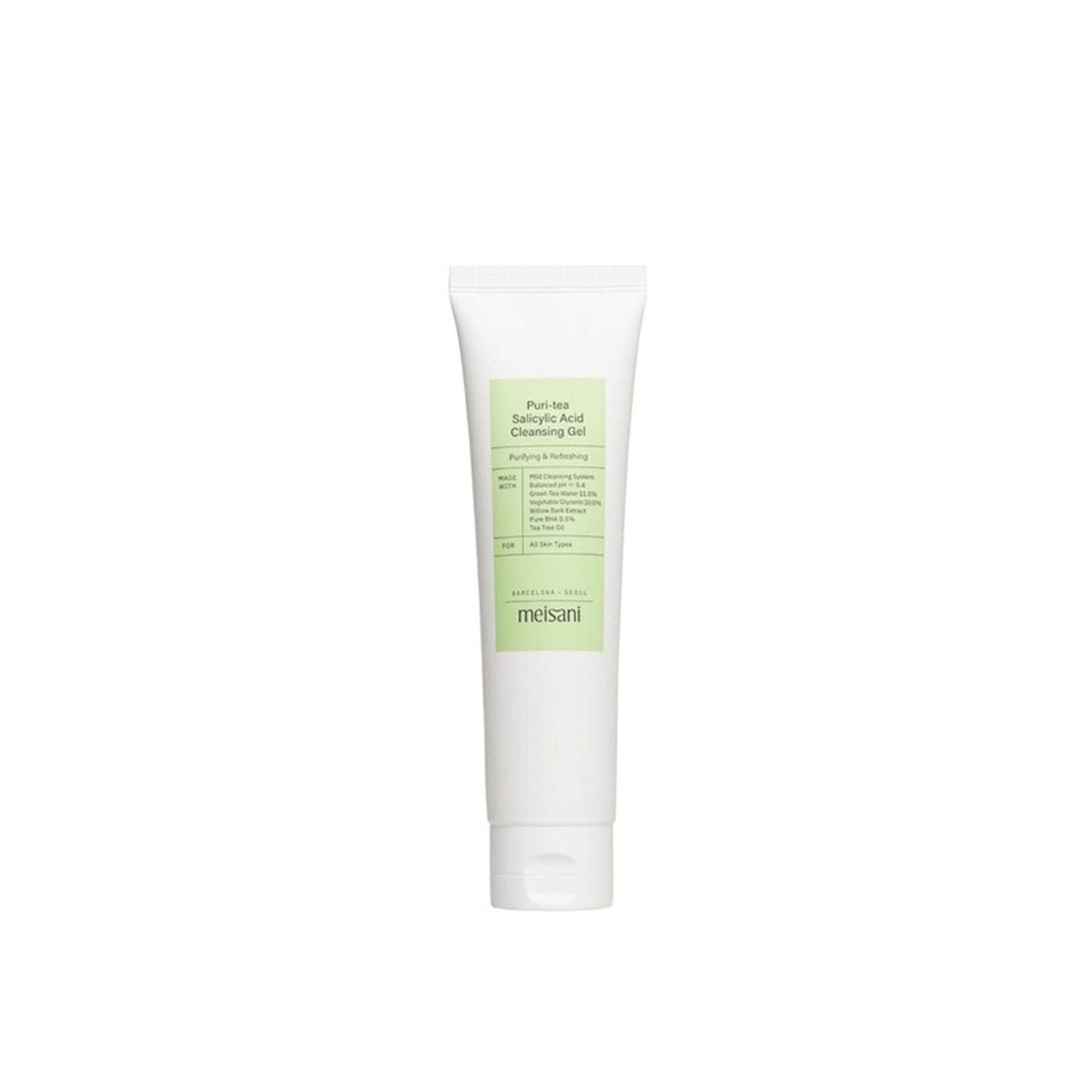 Meisani Puri-Tea Salicylic Acid gel de limpeza 150ml