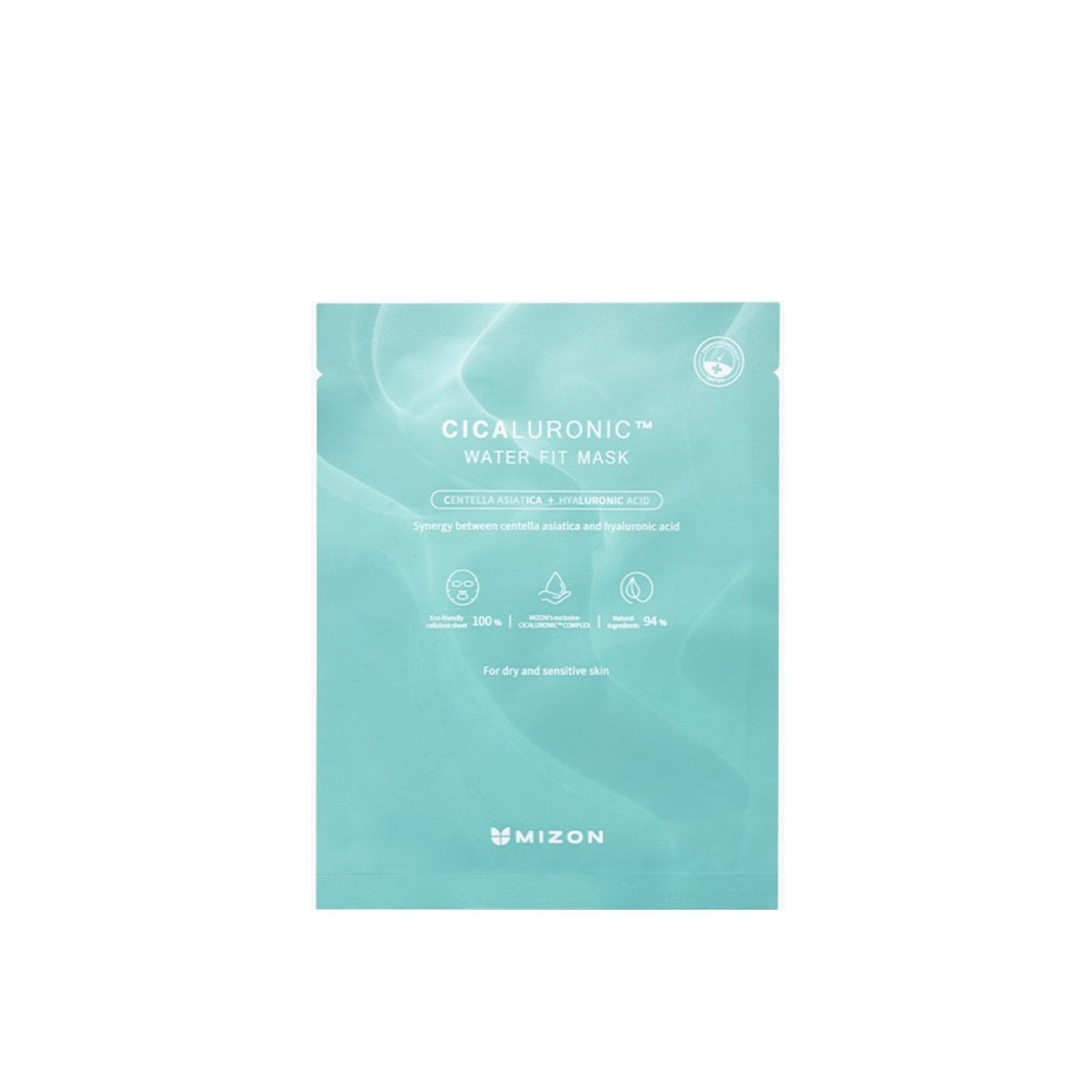 Mizon Cicaluronic Water Fit Máscara 24g