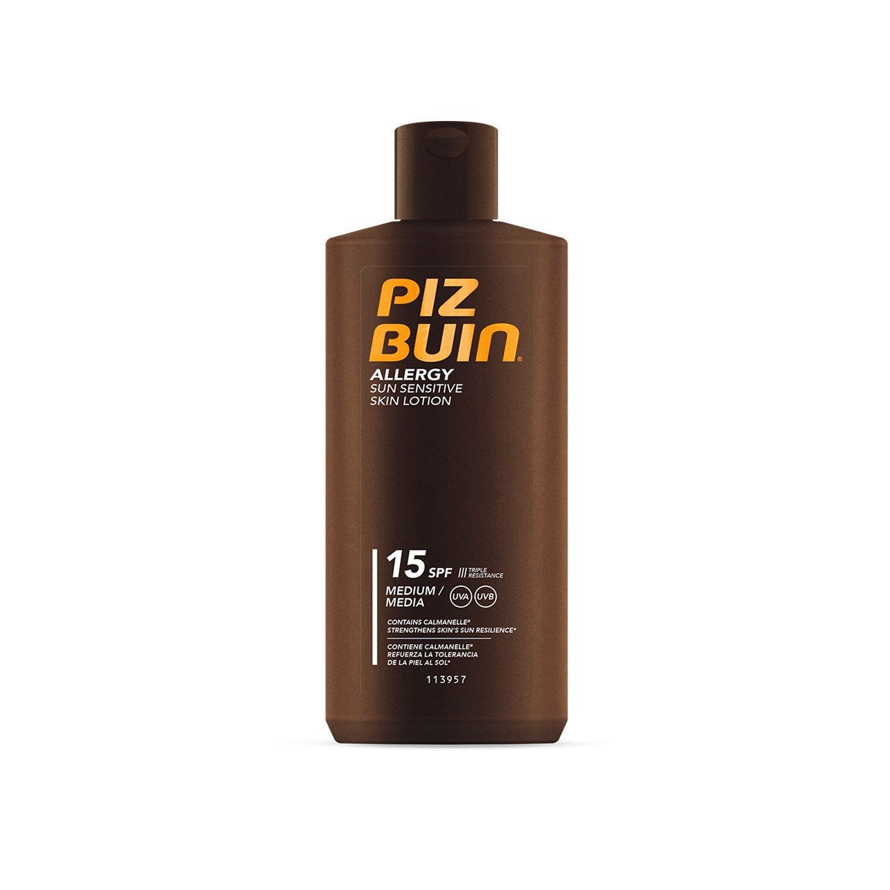 Piz Buin Allergy Sun Sensitive Skin Loção SPF15 200ml