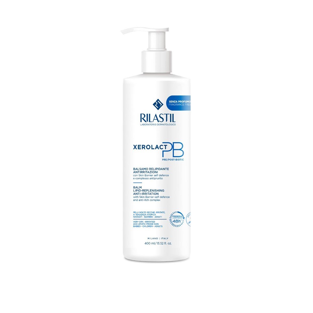 Rilastil Xerolact PB Lipid-Replenishing Anti-Irritation Bálsamo 400ml