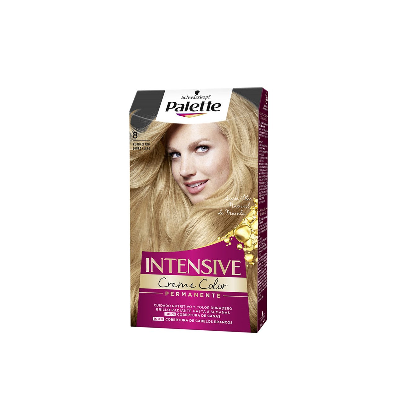Schwarzkopf Palette Intensive Creme Color Permanent tintura para cabelo 8 Light Blonde