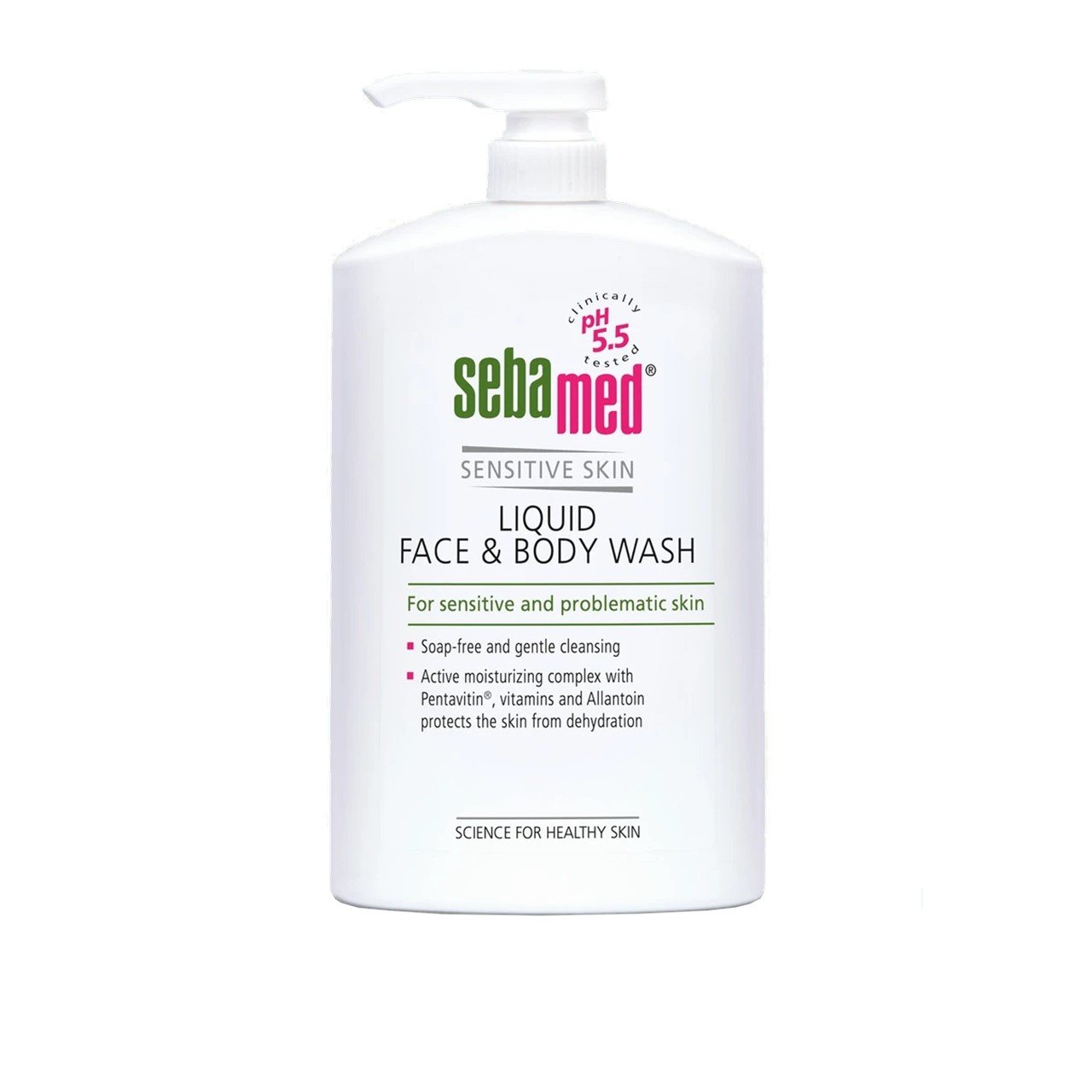 Sebamed gel de duche Sabonete-Free Cleansing Emulsion Sensitive Skin 1L