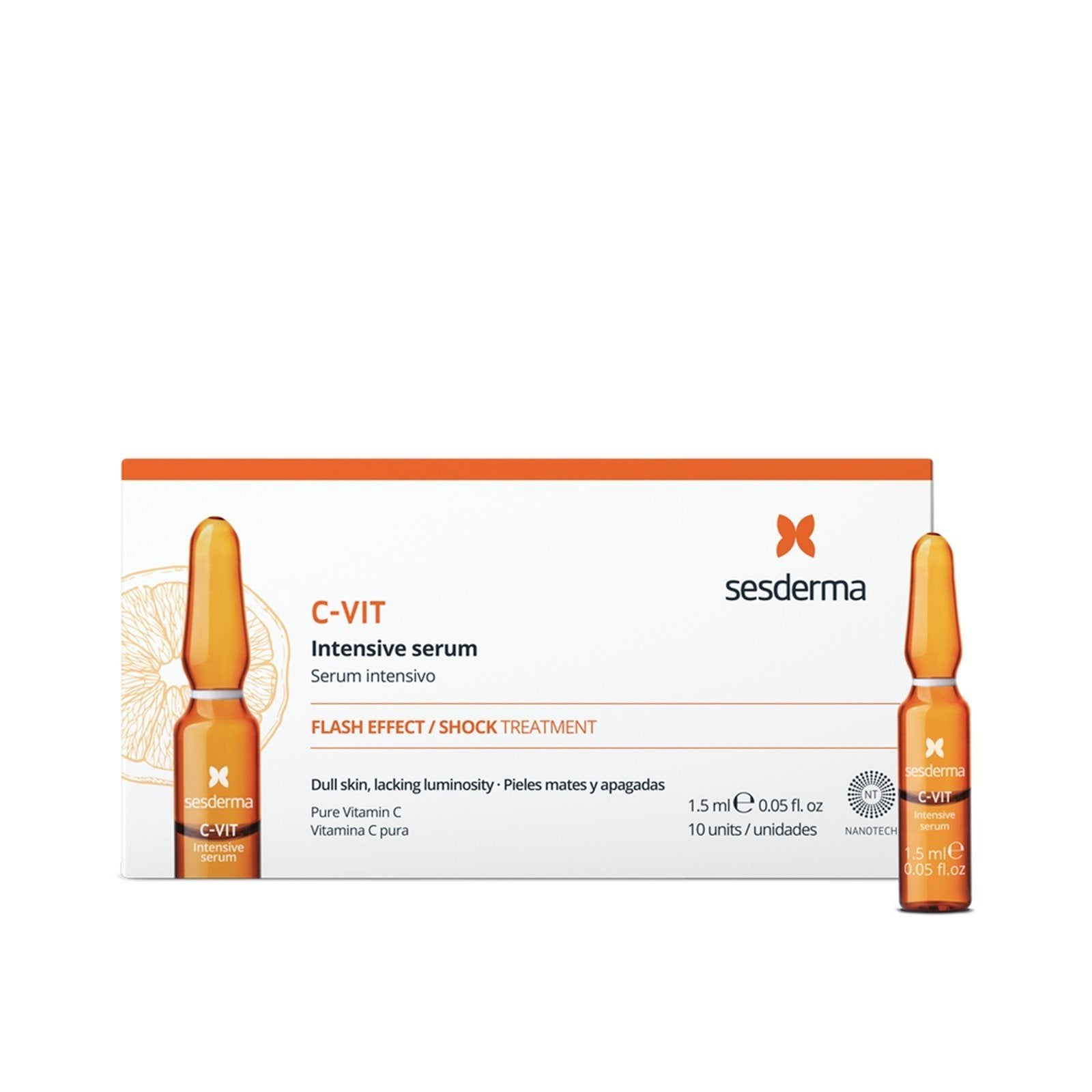 Sesderma C-Vit Intensive Sérum Ampolas 10x1.5ml
