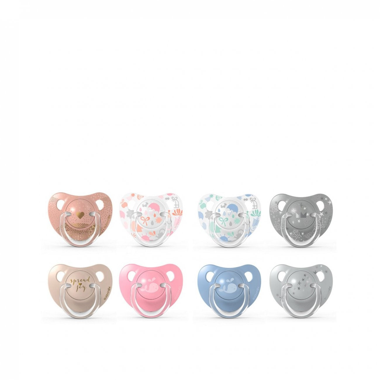 Suavinex Classic Anatomical Pacifier Silicone Nipple +18m x2