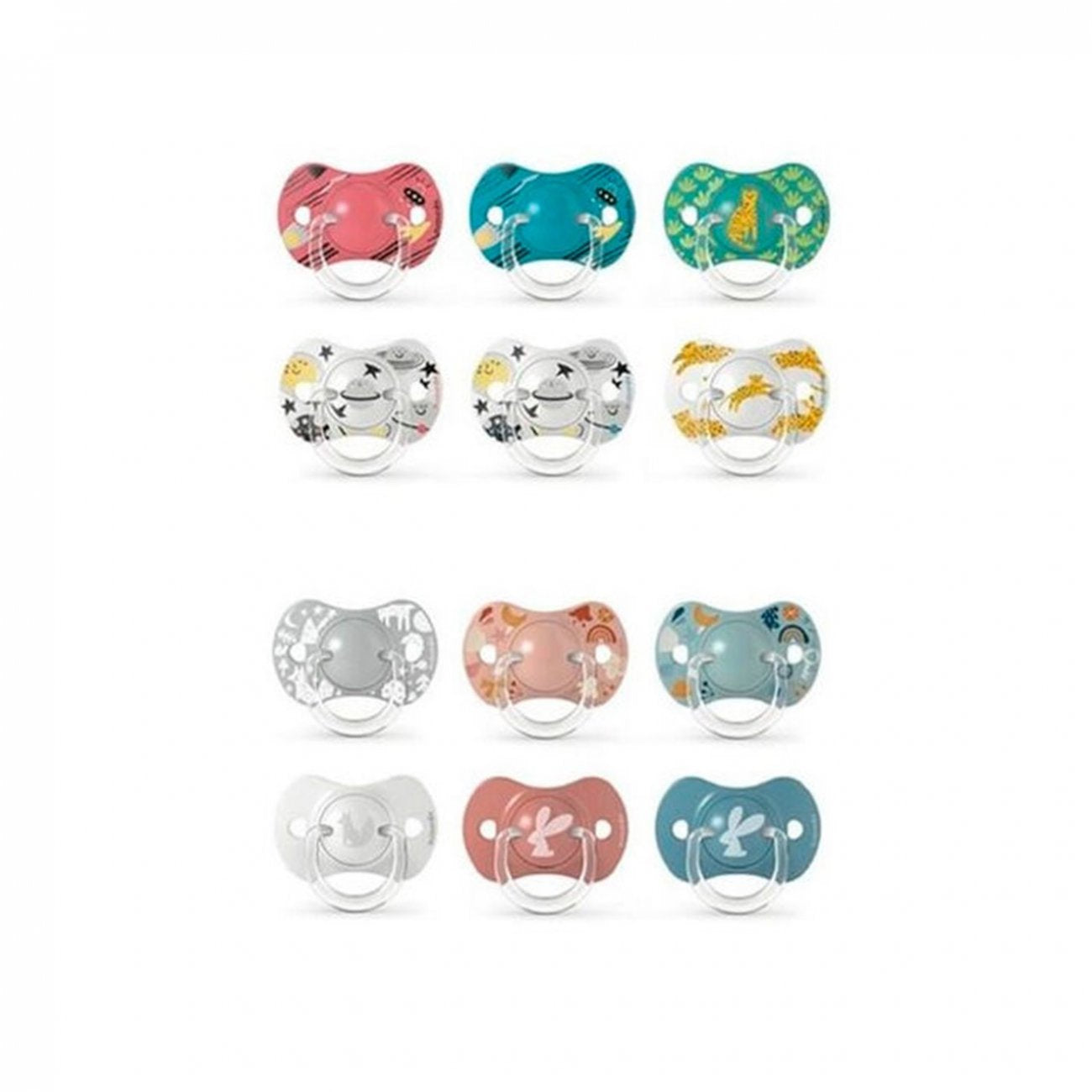 Suavinex Physiological Pacifier SX Pro Silicone Nipple 0-6m x2