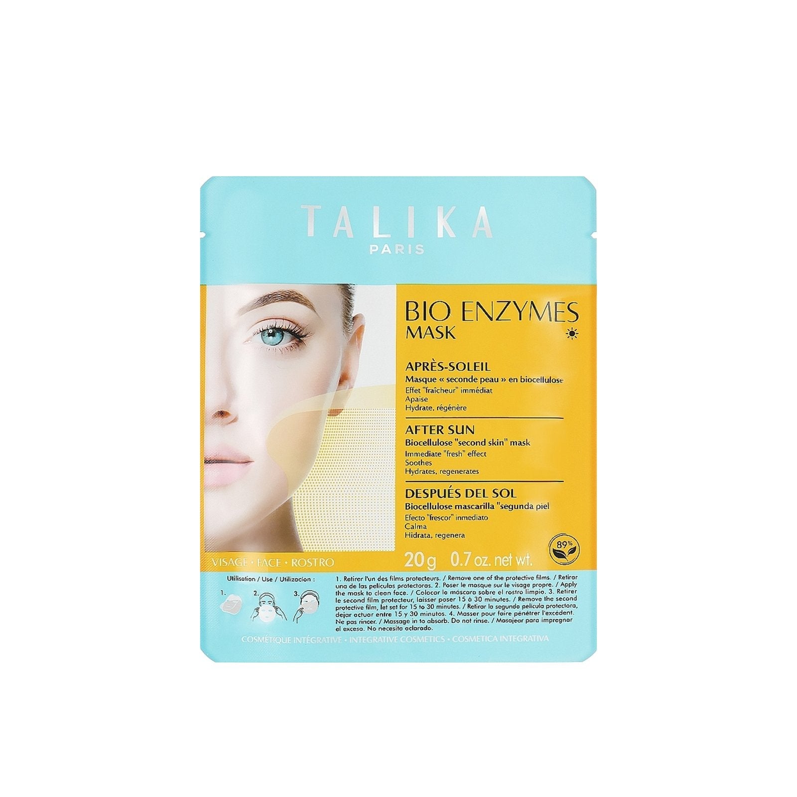 Talika Bio Enzymes After-Sun Máscara 20g