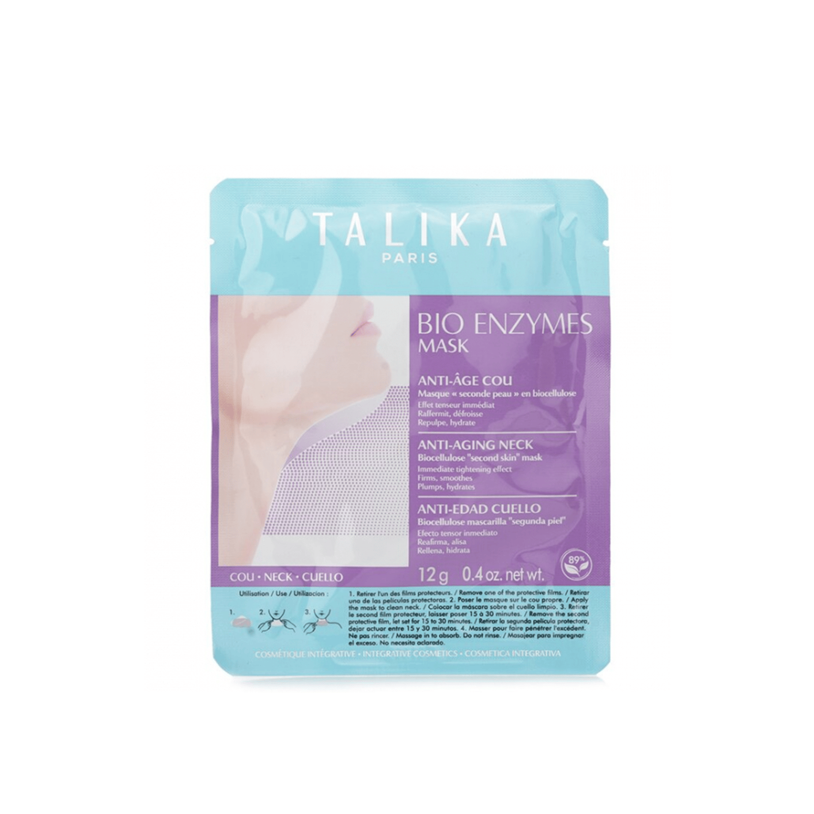 Talika Bio Enzymes Anti-Aging Neck Máscara 12g