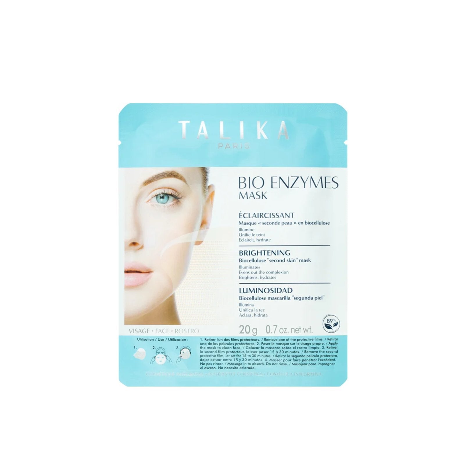 Talika Bio Enzymes Brightening Máscara 20g