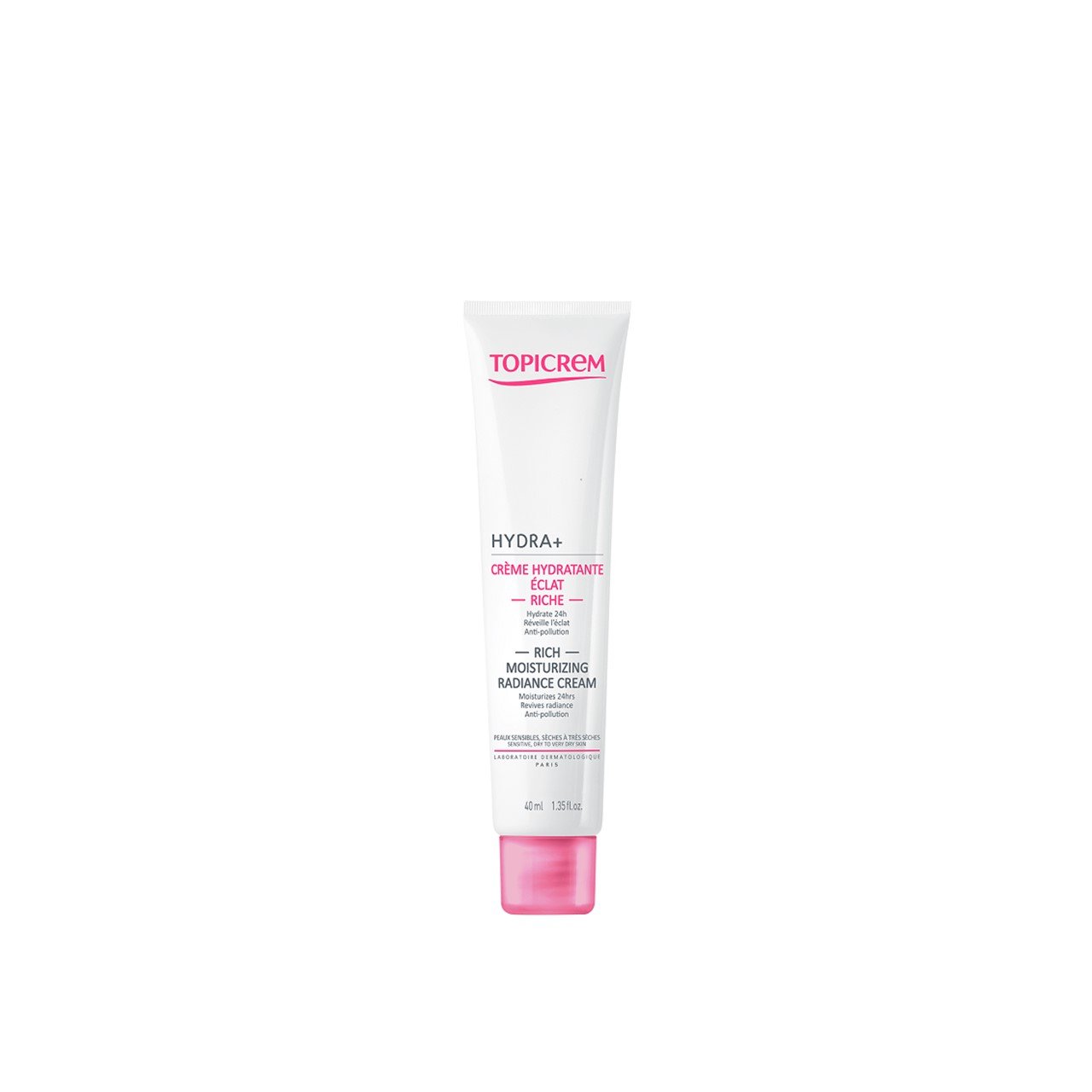 Topicrem Hydra+ Rich Moisturizing Radiance Creme 40ml