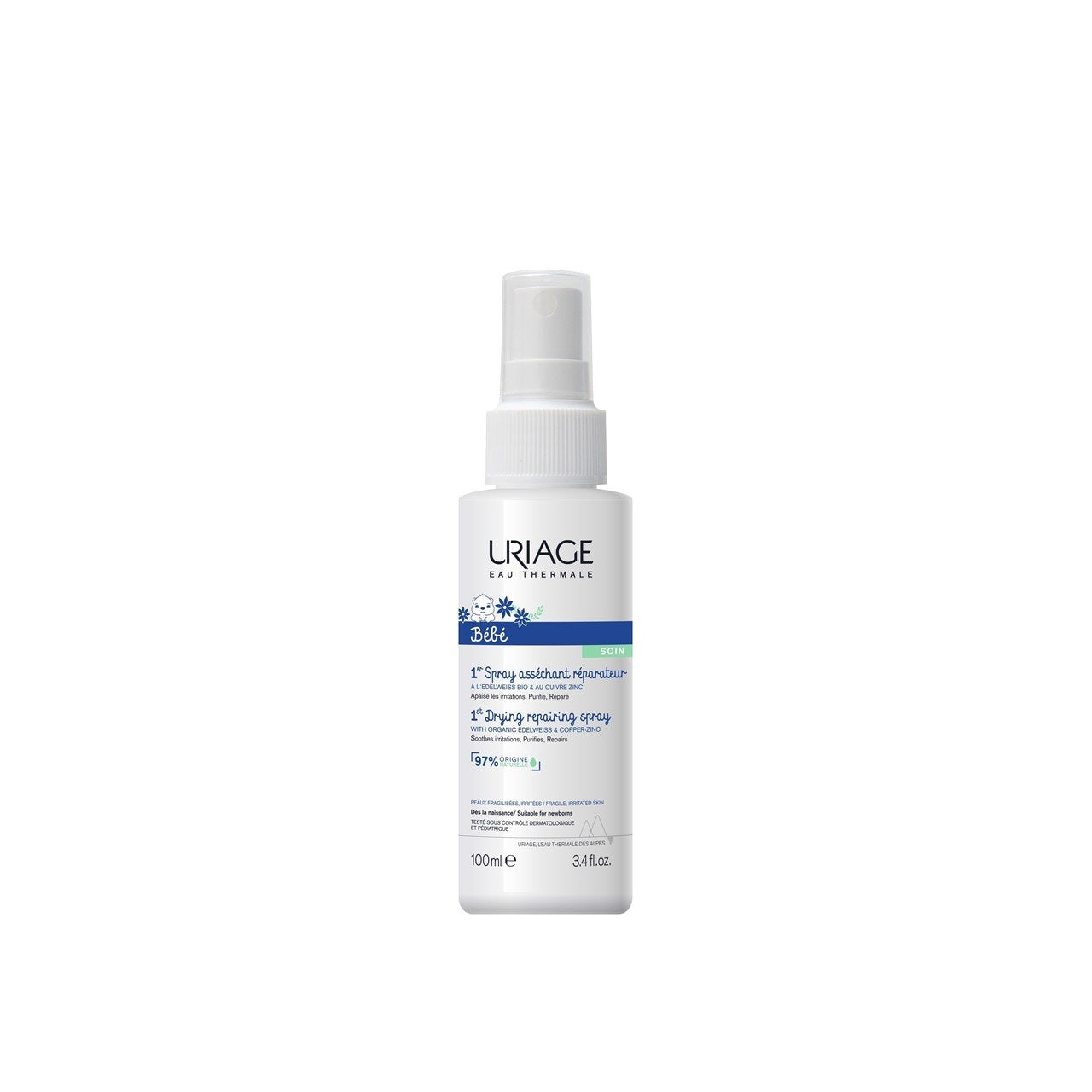 Uriage Baby 1st Drying Repairing Spray 100ml