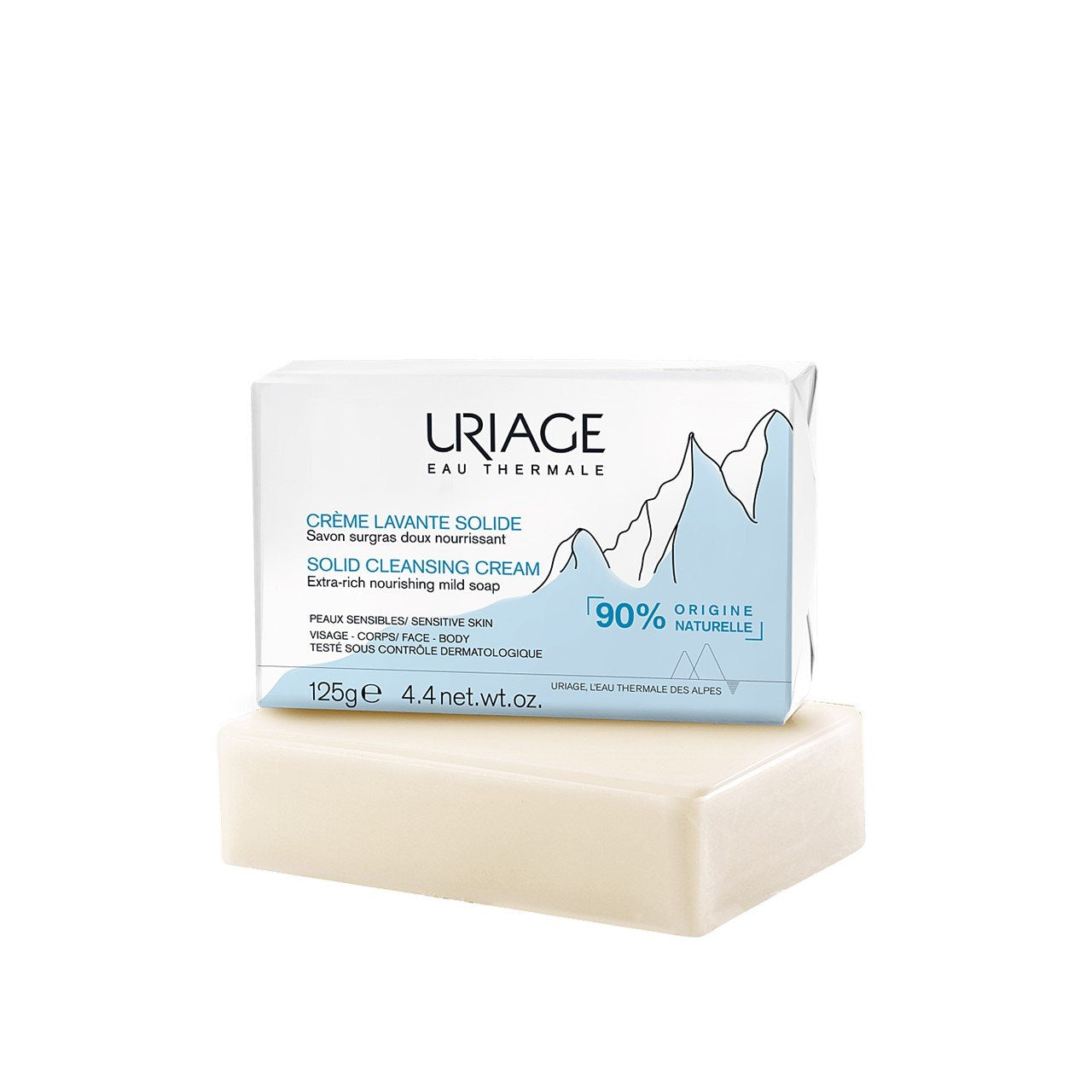 Uriage Eau Thermale Solid Cleansing Creme 125g