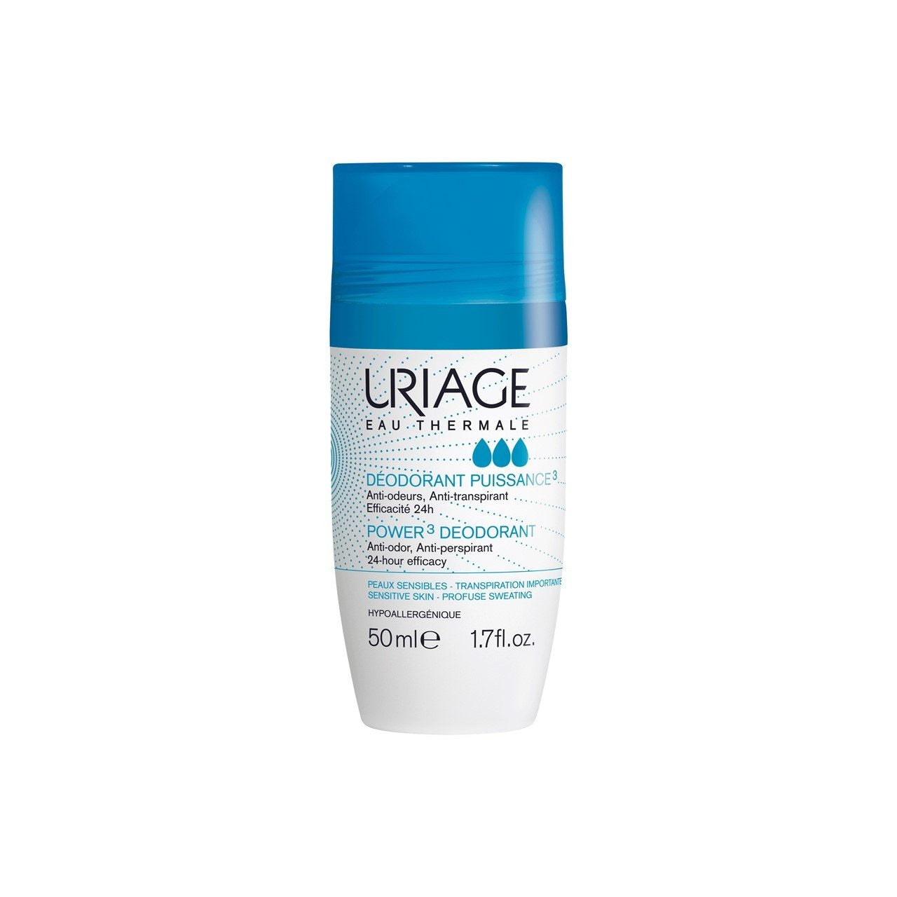 Uriage Power3 Desodorizante Roll-On 50ml