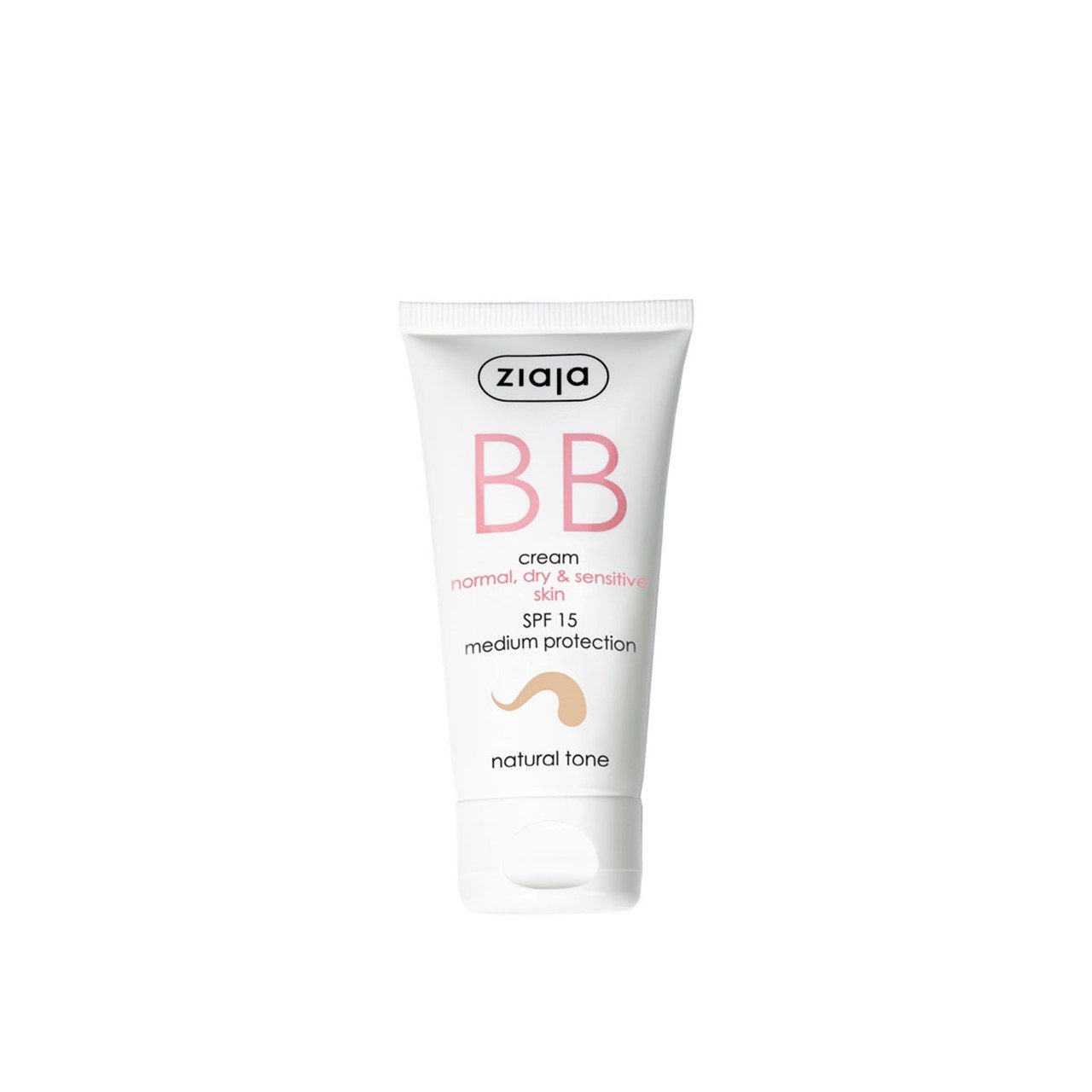 Ziaja BB Creme for Normal Dry &amp; Sensitive Skin SPF15 Natural Tone 50ml