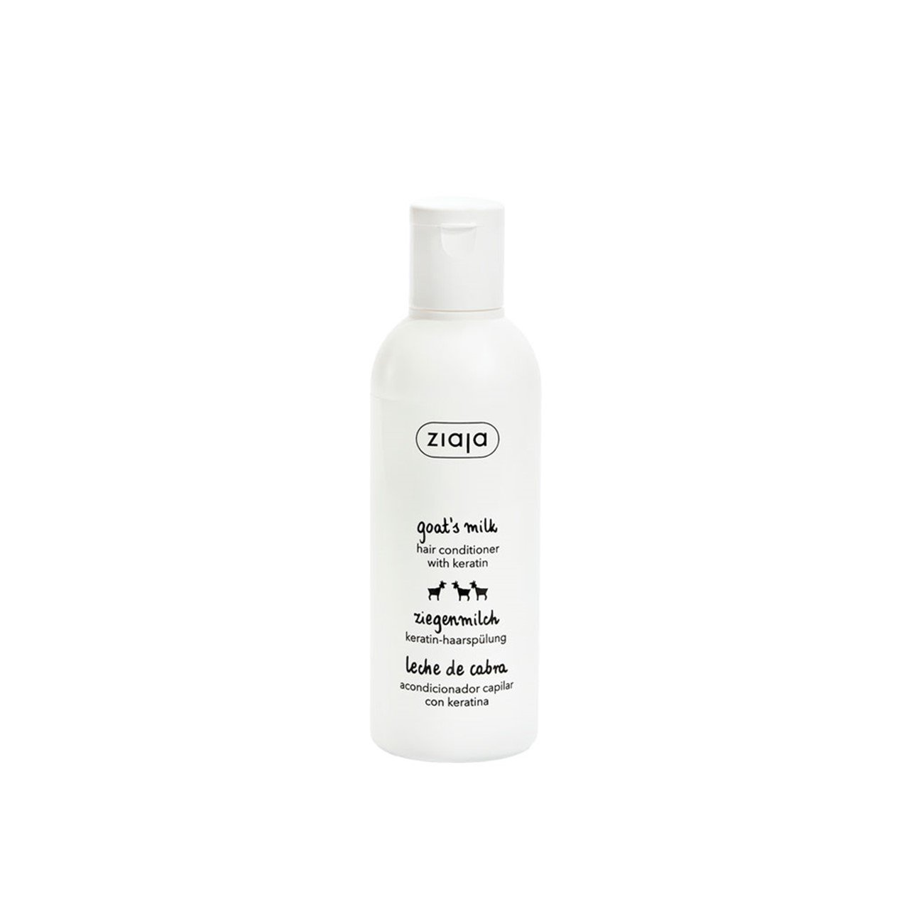 Ziaja Goat's Milk Strengthening Hair Amaciador with Keratin 200ml