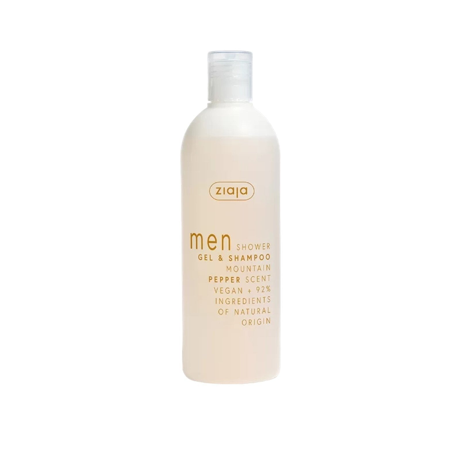 Ziaja Men gel de duche &amp; Champô Mountain Pepper 400ml