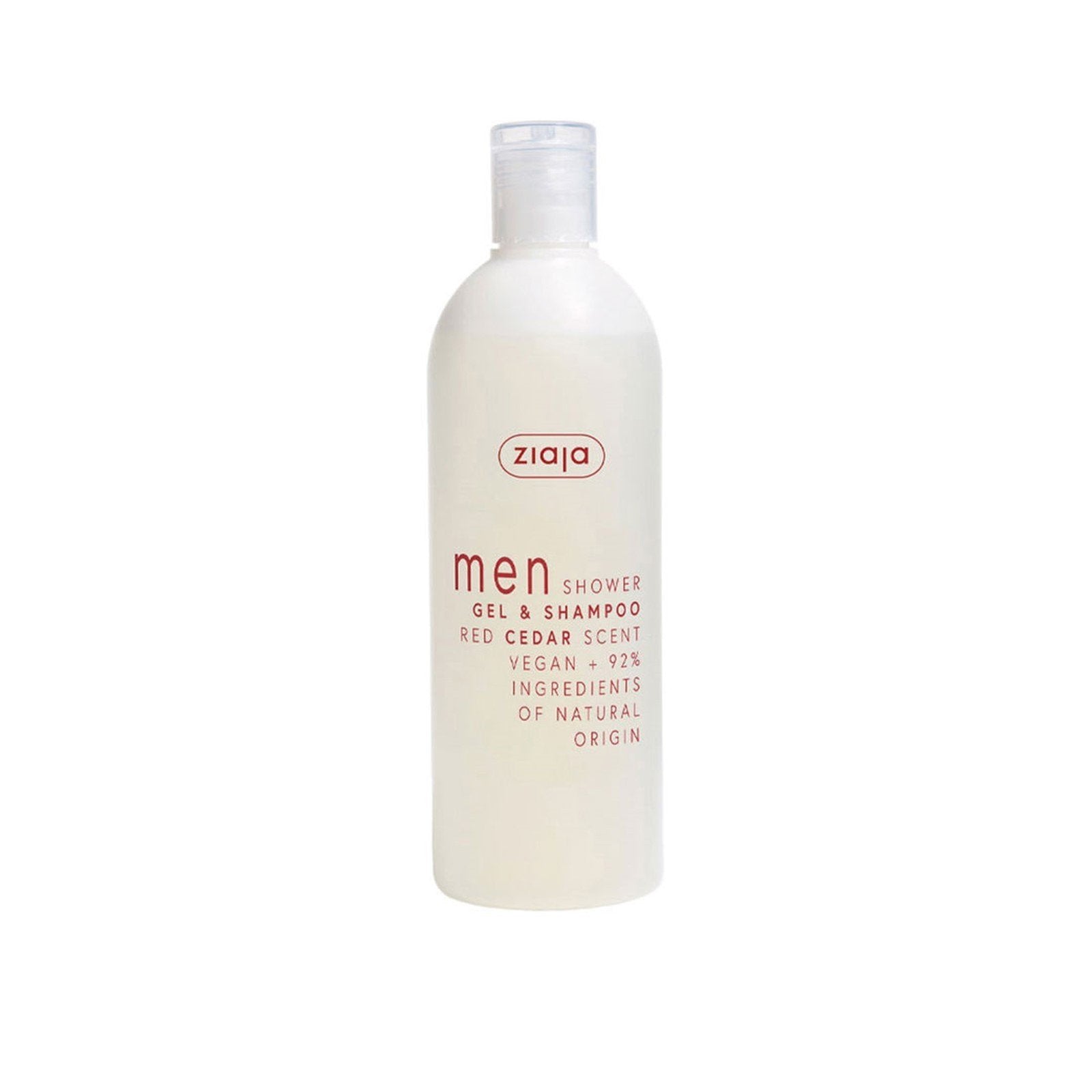 Ziaja Men gel de duche &amp; Champô Red Cedar 400ml