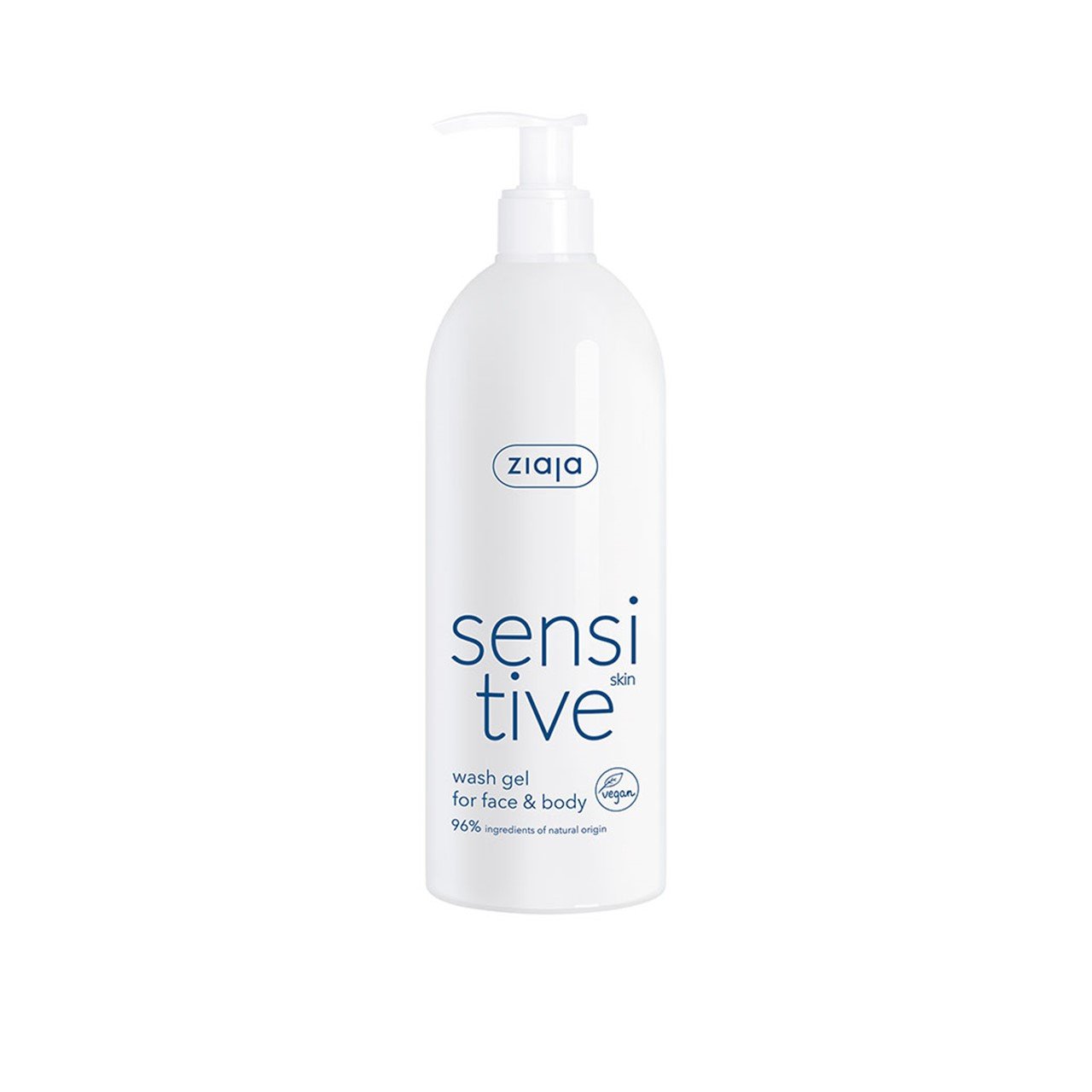 Ziaja Sensitive Skin Wash Gel for Face &amp; Body 400ml