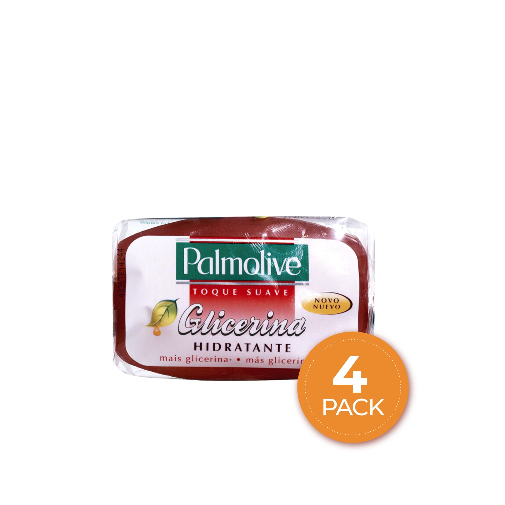 Palmolive Toque Suave Sabonete de Glicerina Hidratante 90 g - Pack 4 x 90 g
