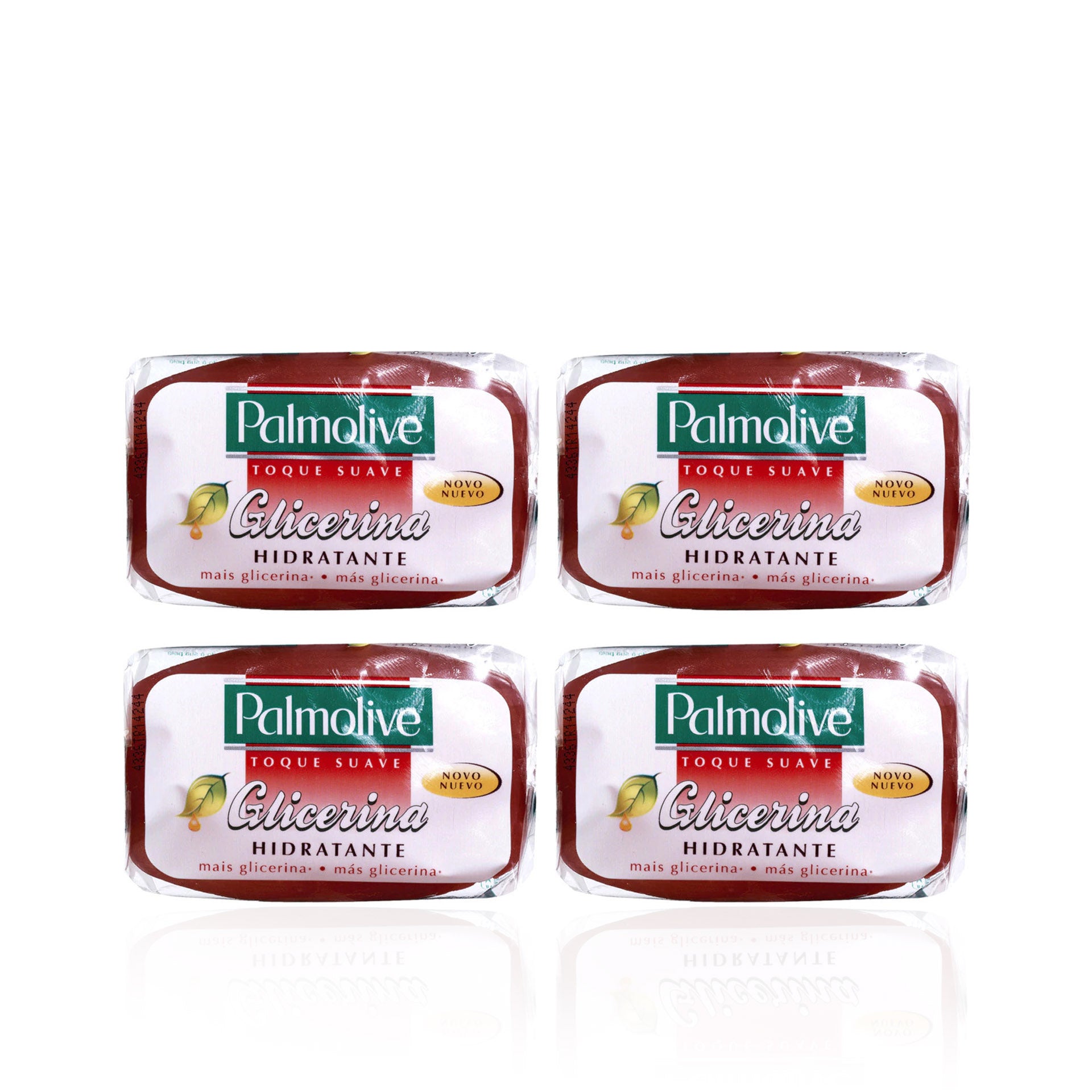 Palmolive Toque Suave Sabonete de Glicerina Hidratante 90 g - Pack 4 x 90 g