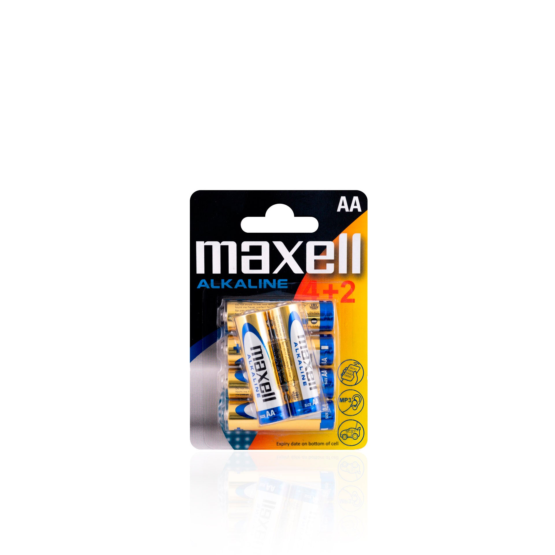 Maxell Blister 4+2 Pilhas Alcalinas AA (LR6)