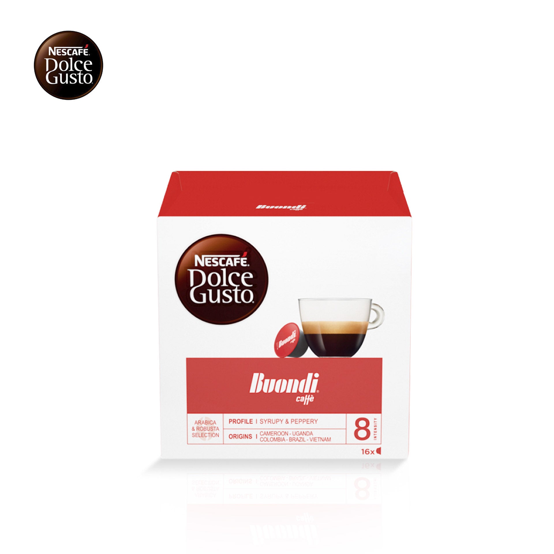 Nescafé Dolce Gusto Espresso Buondi (Int.8) 16 cápsulas