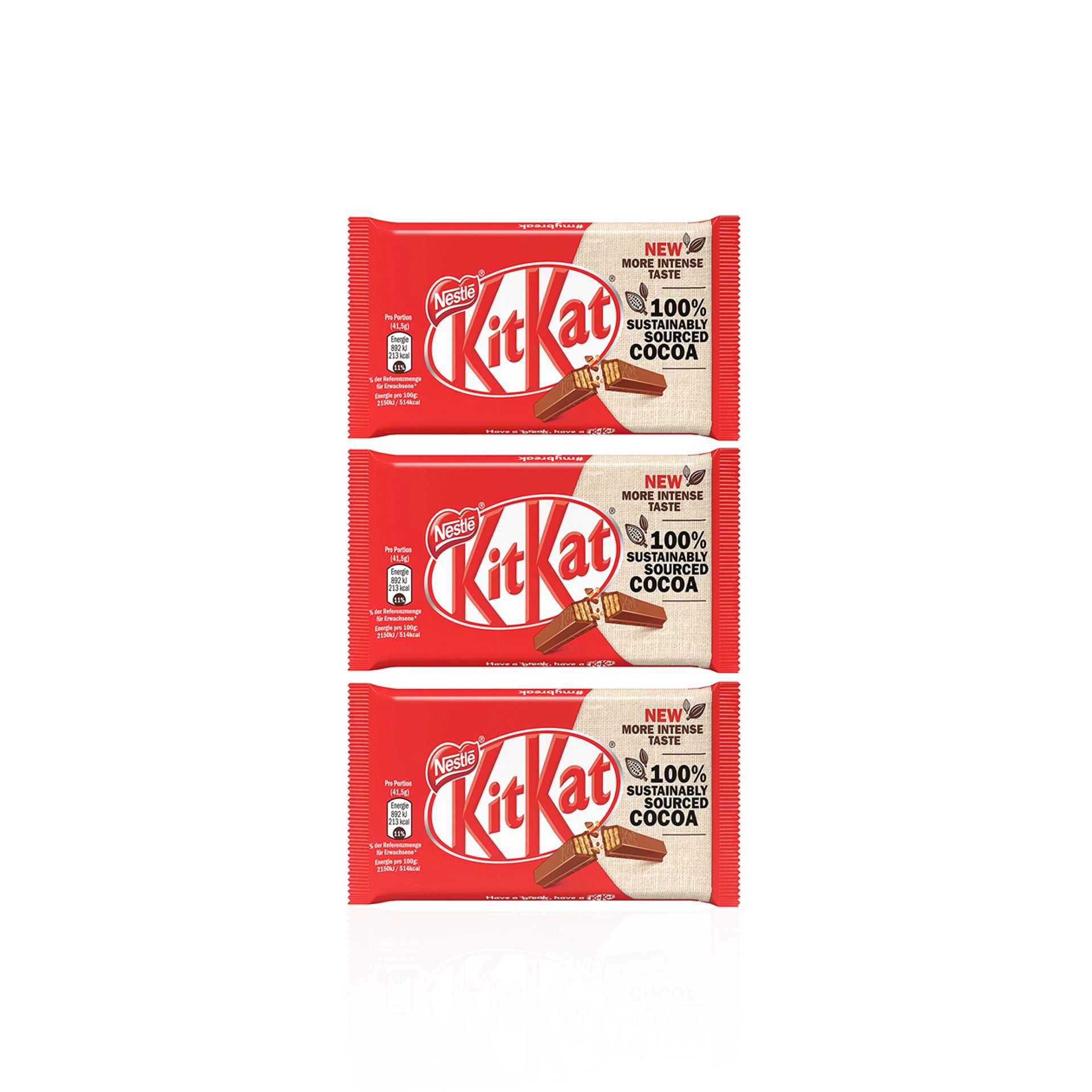 Kit Kat Chocolate 41,5 gr - Pack 3 x 41,5 gr