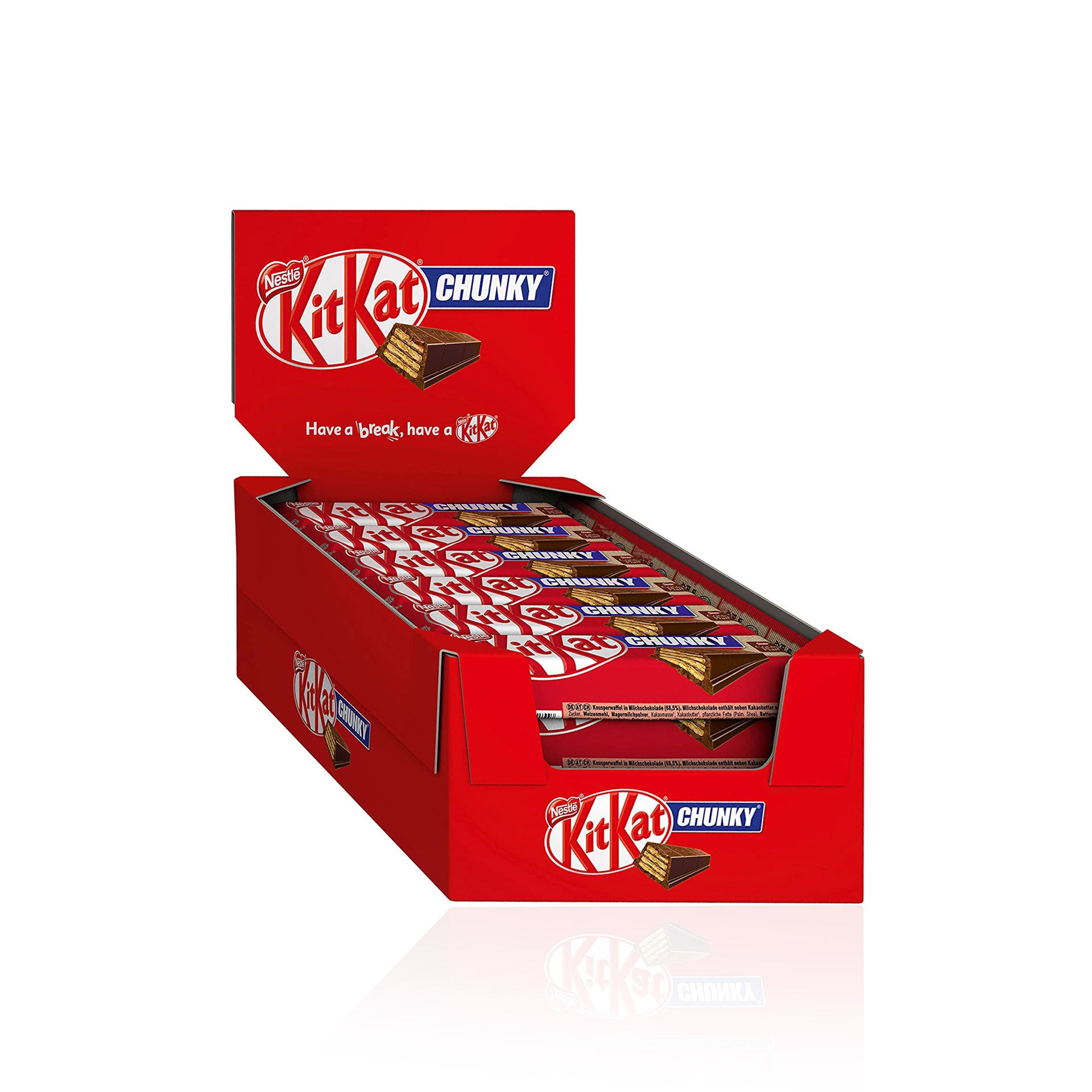 Kit Kat Chunky Chocolate 40 gr - Pack 24 x 40 gr
